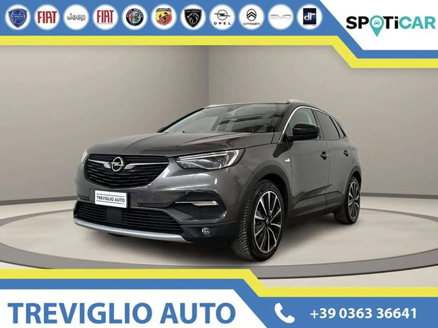 Opel Grandland X 1.6 Hybrid4 Plug-in aut. AWD Grijs - 1