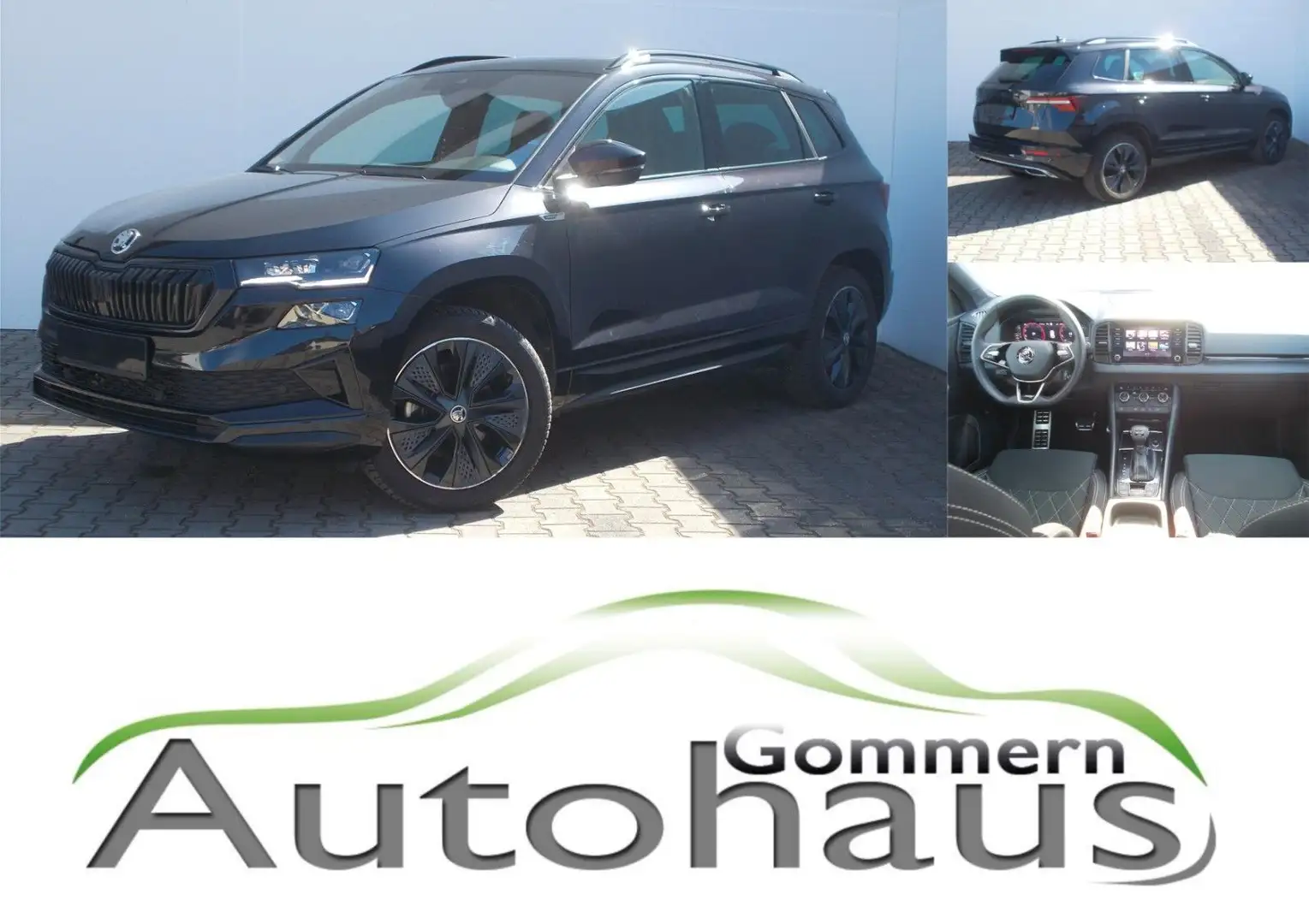 Skoda Karoq Sportline 2.0 TSI 4x4 mit vielen Extras !! Schwarz - 1