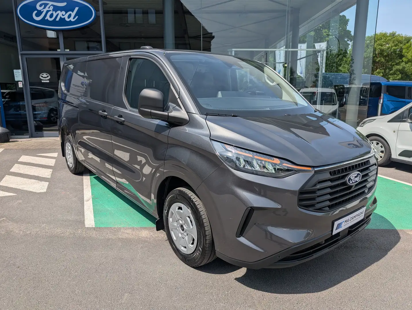 Ford Transit Custom Trend 320L 2.0TDCi 170pk A8 automaat Grijs - 1