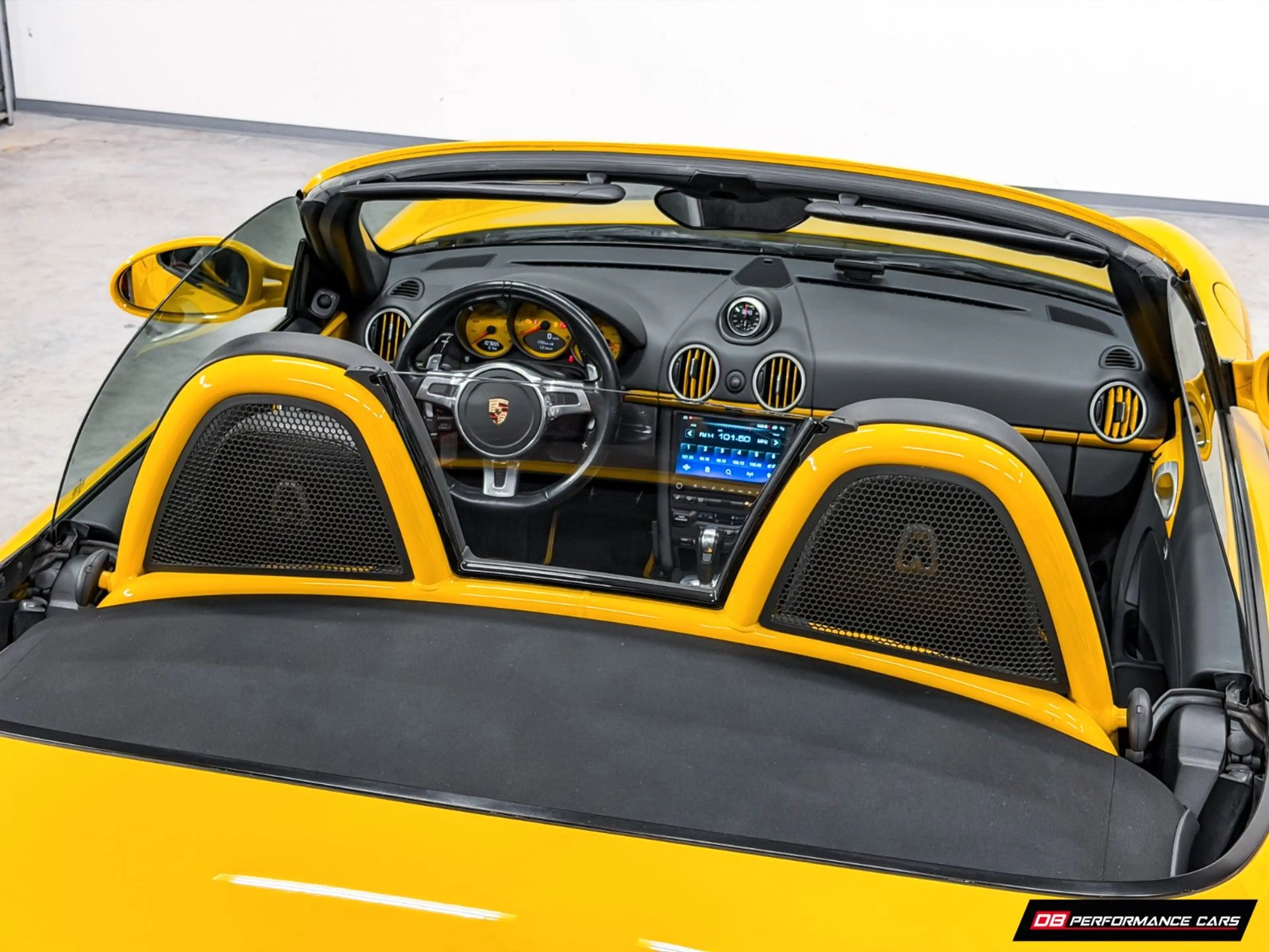 Porsche Boxster 2.9, Speedgelb, Sonderausstattung — photo 15