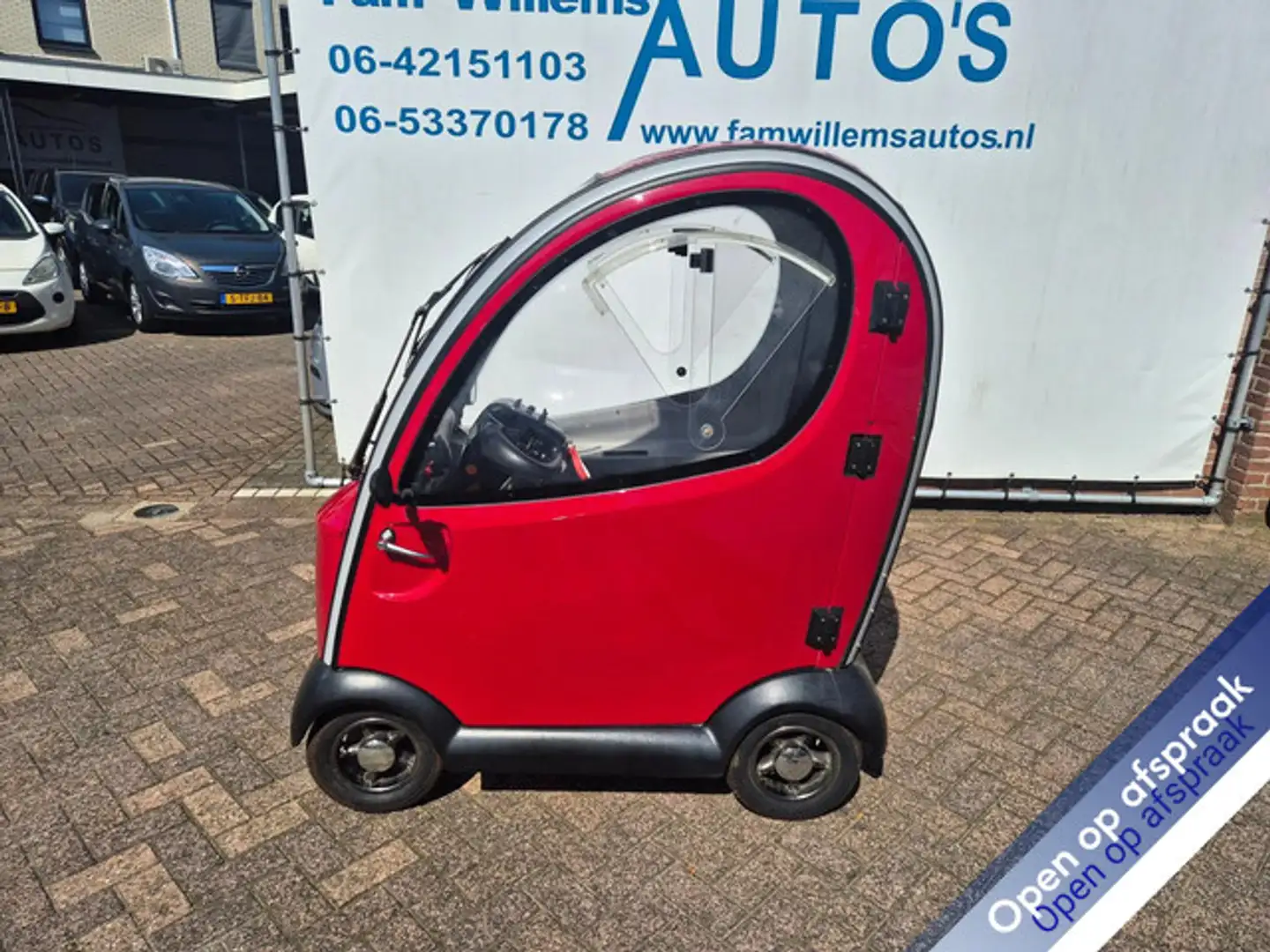 Alții Altele Mango SHOPRIDER Als Nieuw met kachel nieuw prijs 7 Roşu - 1