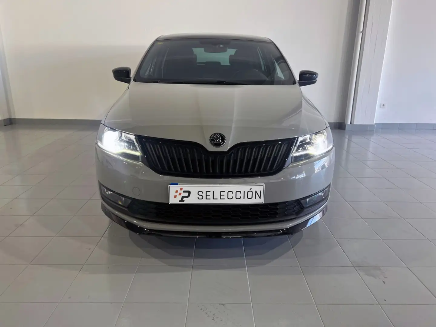 Skoda Rapid/Spaceback Berlina Manual de 5 Puertas Gris - 2