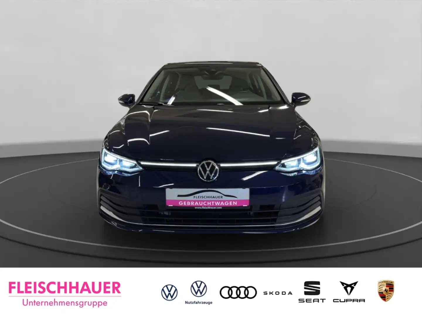 Volkswagen Golf VIII Style 1.5 TSI Matrix+ACC+Stdhzg+VC+Telefon Blau - 2