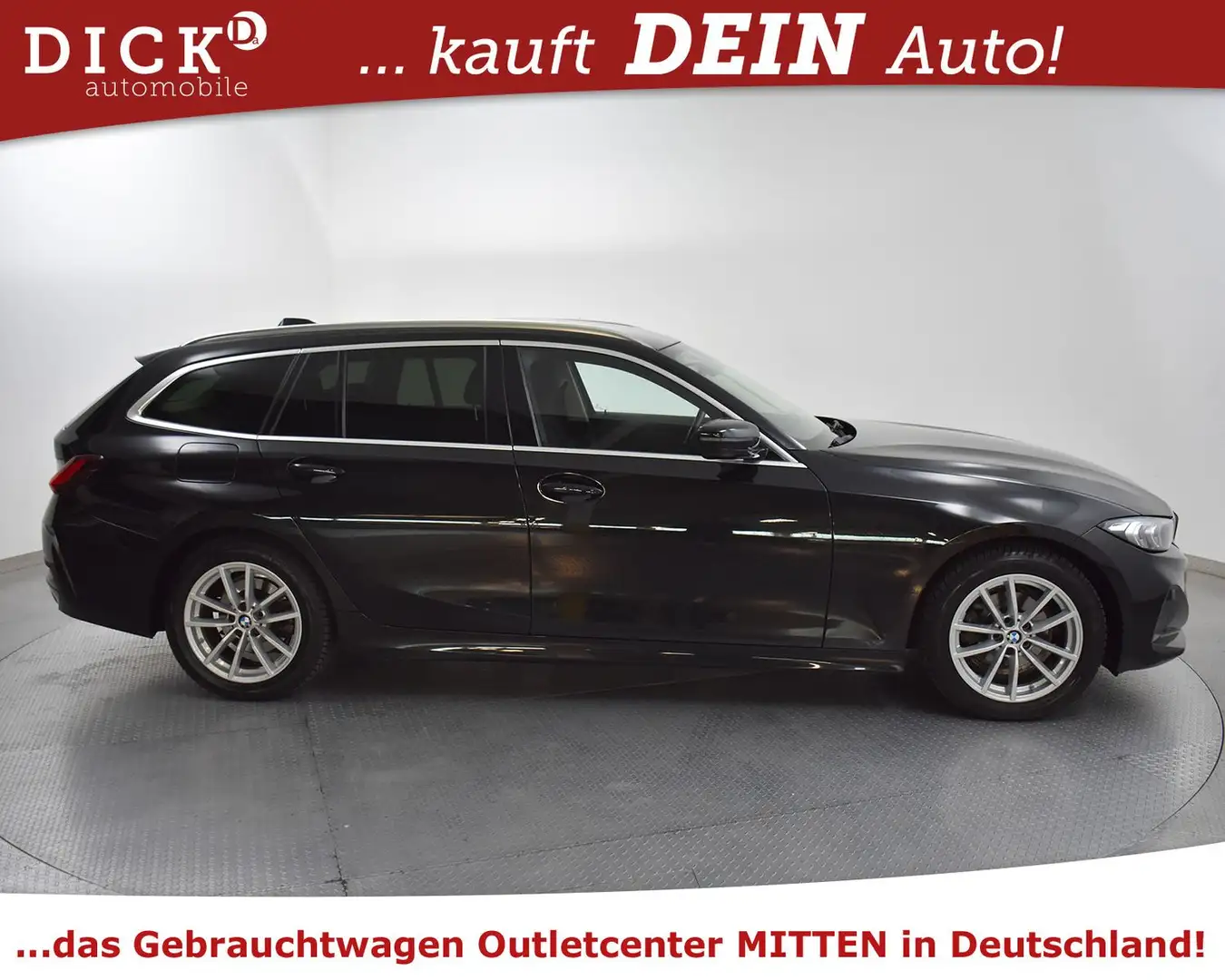 BMW 318 d Aut. FACELIFT+NAVI+VIRTU+LED+SHZ+TEMP+KAM+M Noir - 2