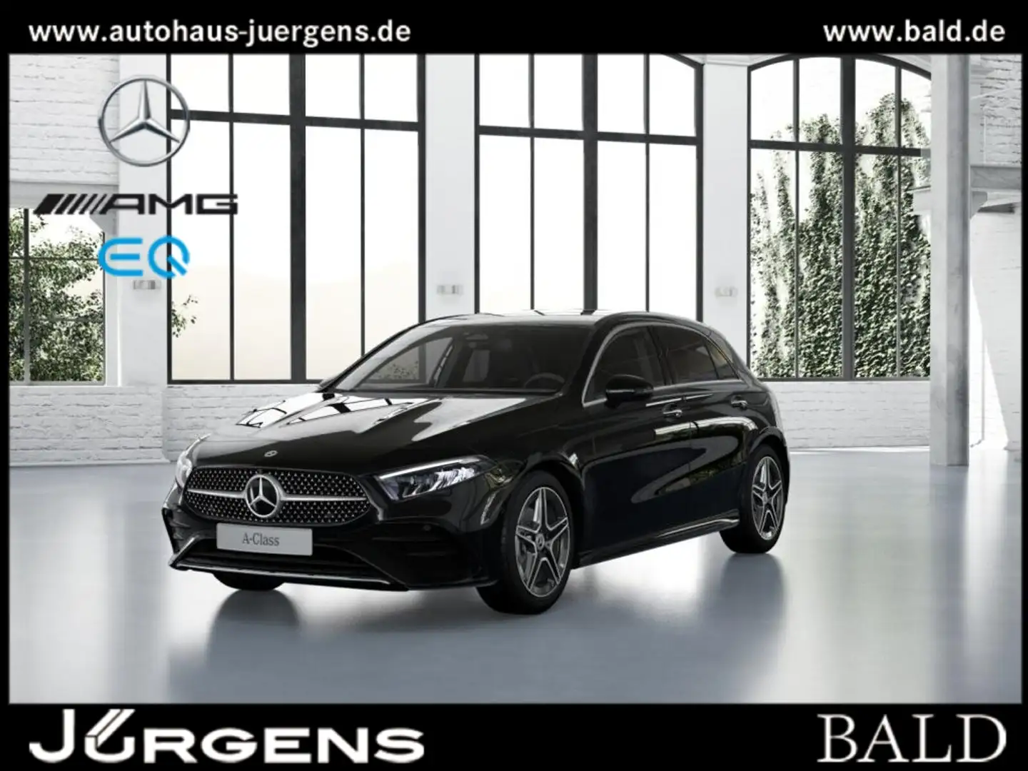 Mercedes-Benz A 200 AMG-Sport/LED/360/Totwinkel/Winter/SHZ/18 Schwarz - 1