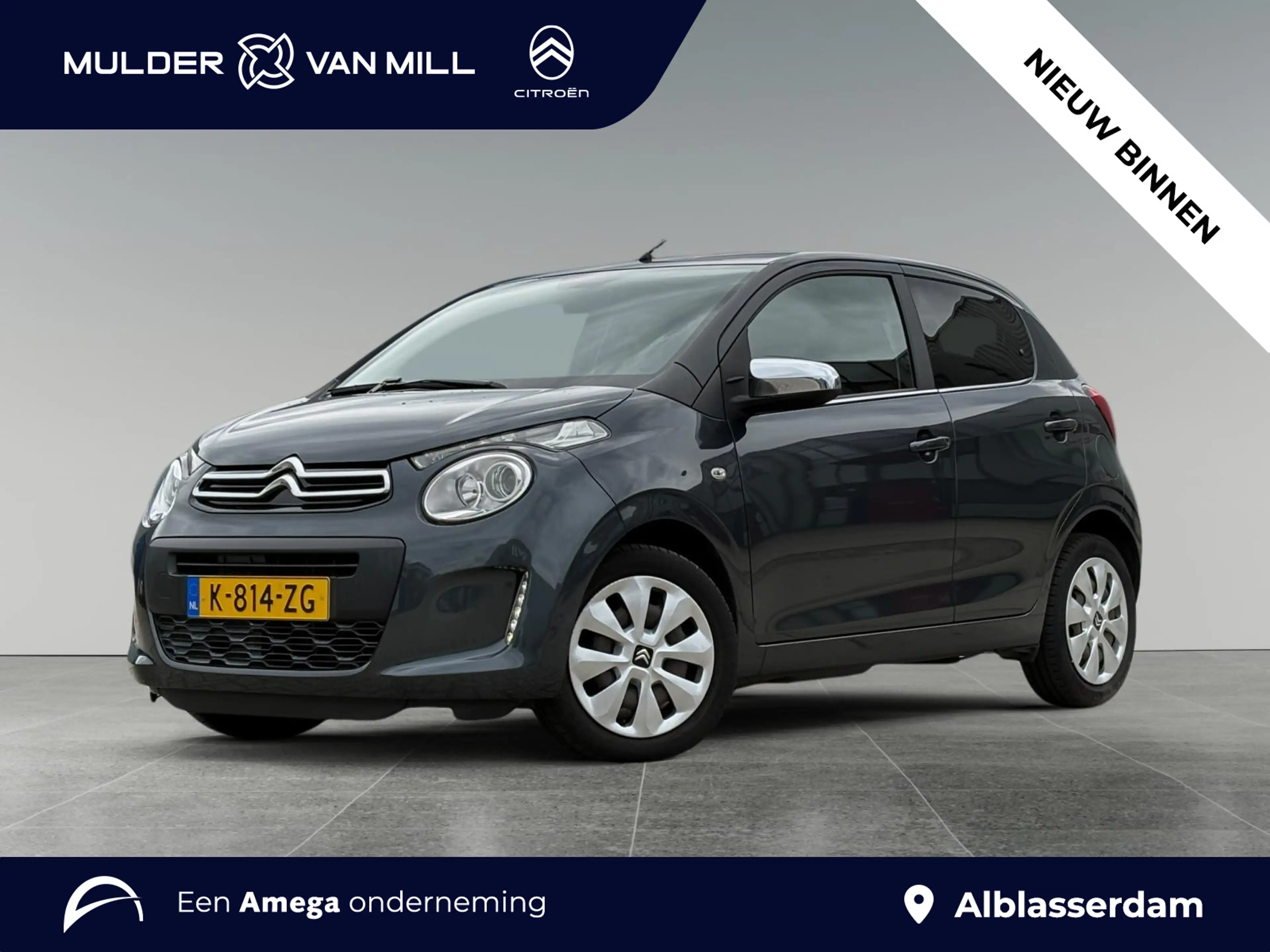 Citroen C1 Feel 1.0 e-VTi 72pk | LAGE KM-STAND! | AIRCO | BLU