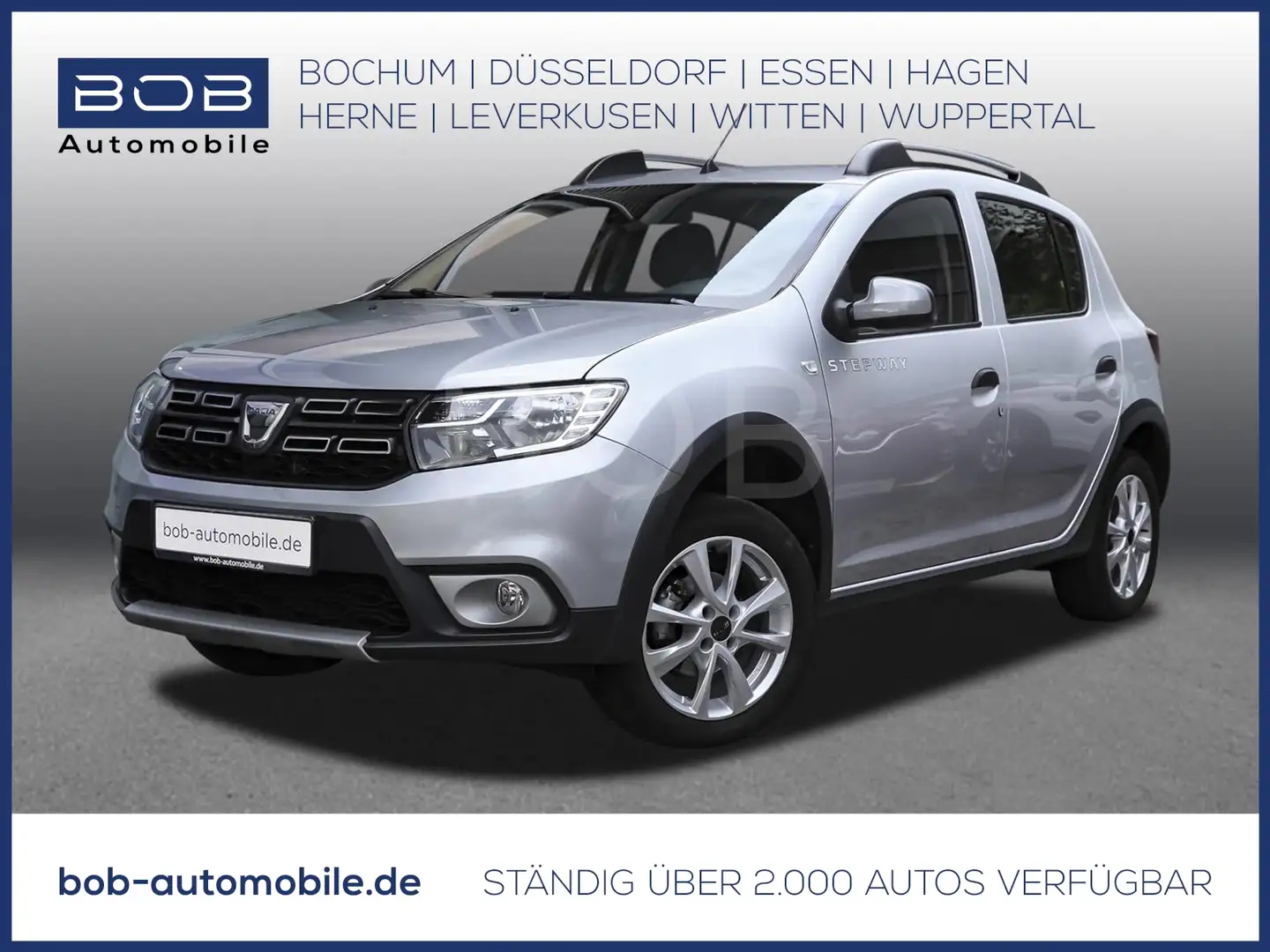 Dacia Sandero Easy-R TCe 90 Stepway Prestige NAVI PDC Grau - 1