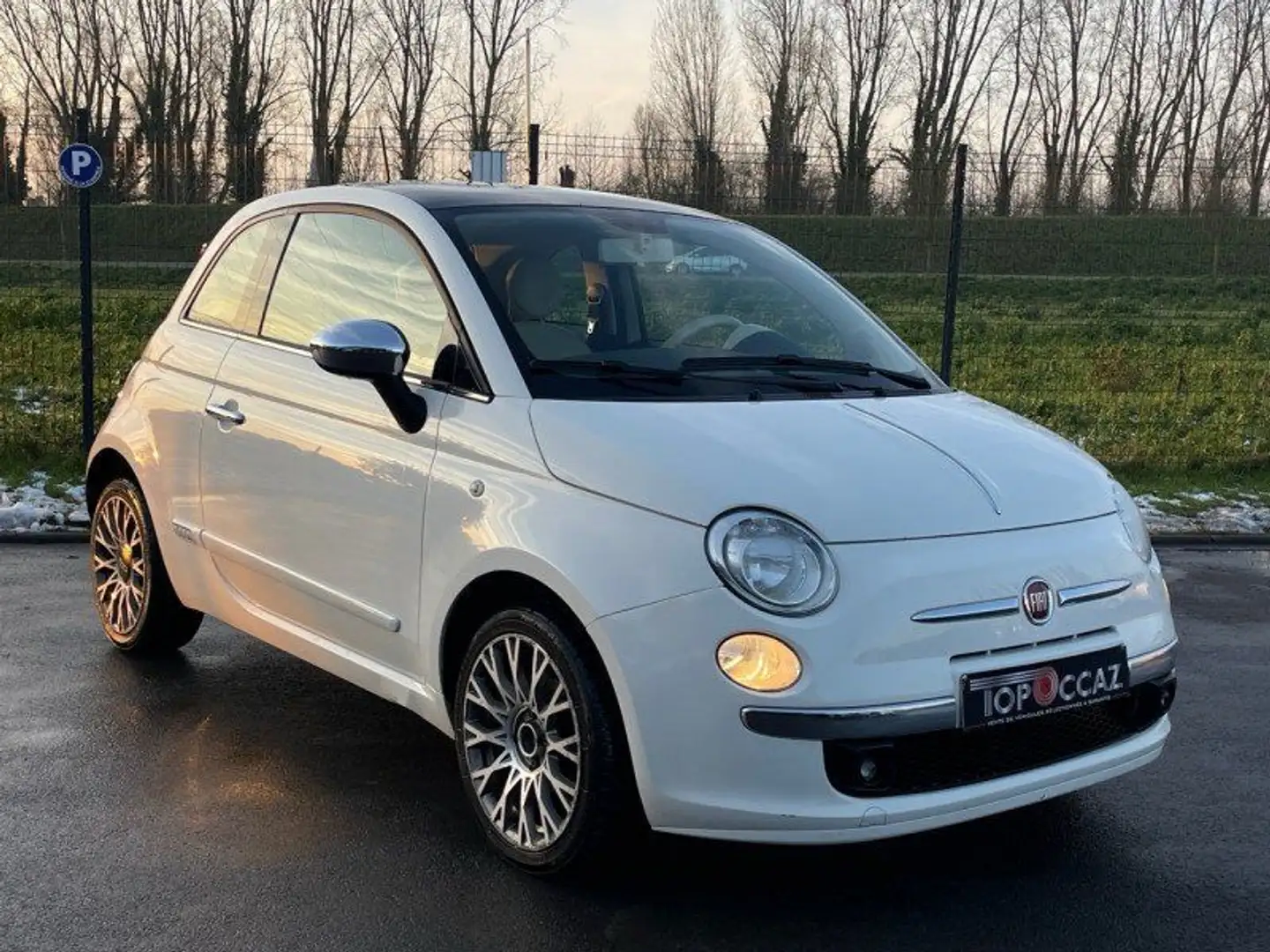Fiat 500 1.2 ESS 69CH COLOR THERAPY 88.000KM 02/2014 - 1ERE Blanc - 2