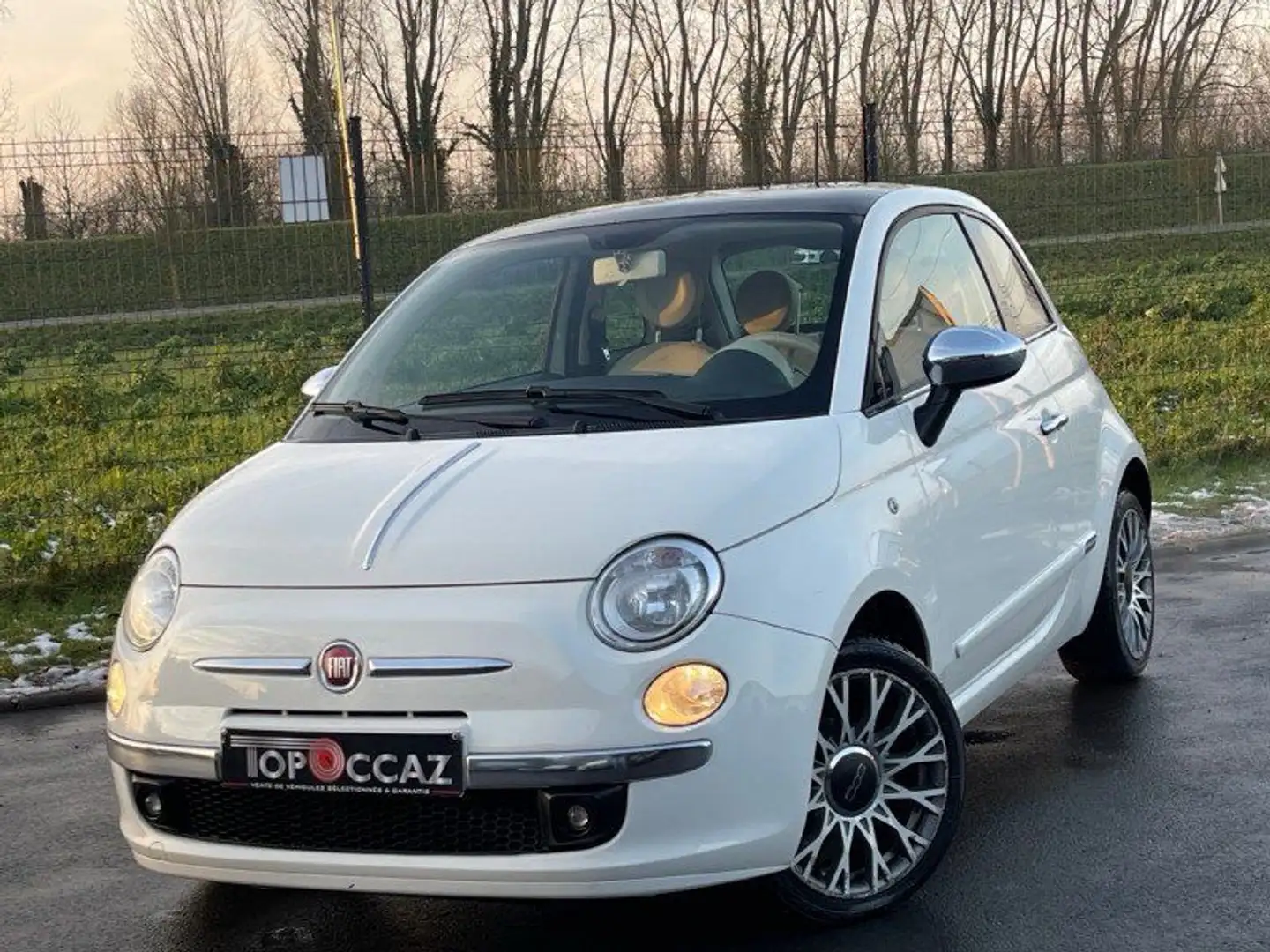 Fiat 500 1.2 ESS 69CH COLOR THERAPY 88.000KM 02/2014 - 1ERE Blanc - 1