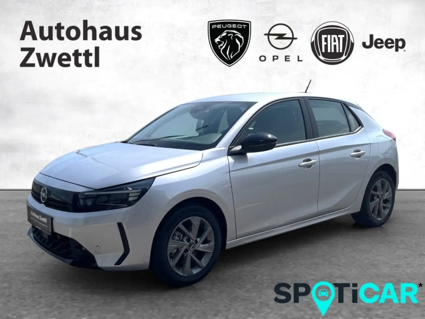 Opel Corsa Edition Benzin 100 Silber - 1