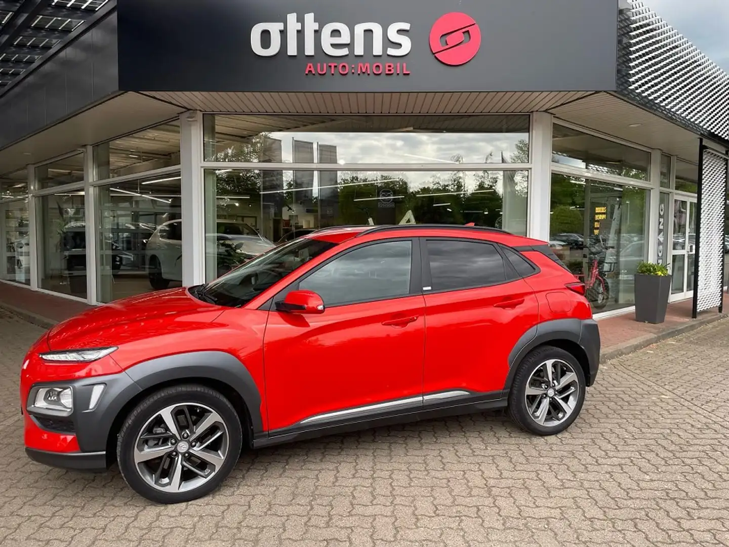 Hyundai KONA 1.6 T-GDI Premium AHK Orange - 1