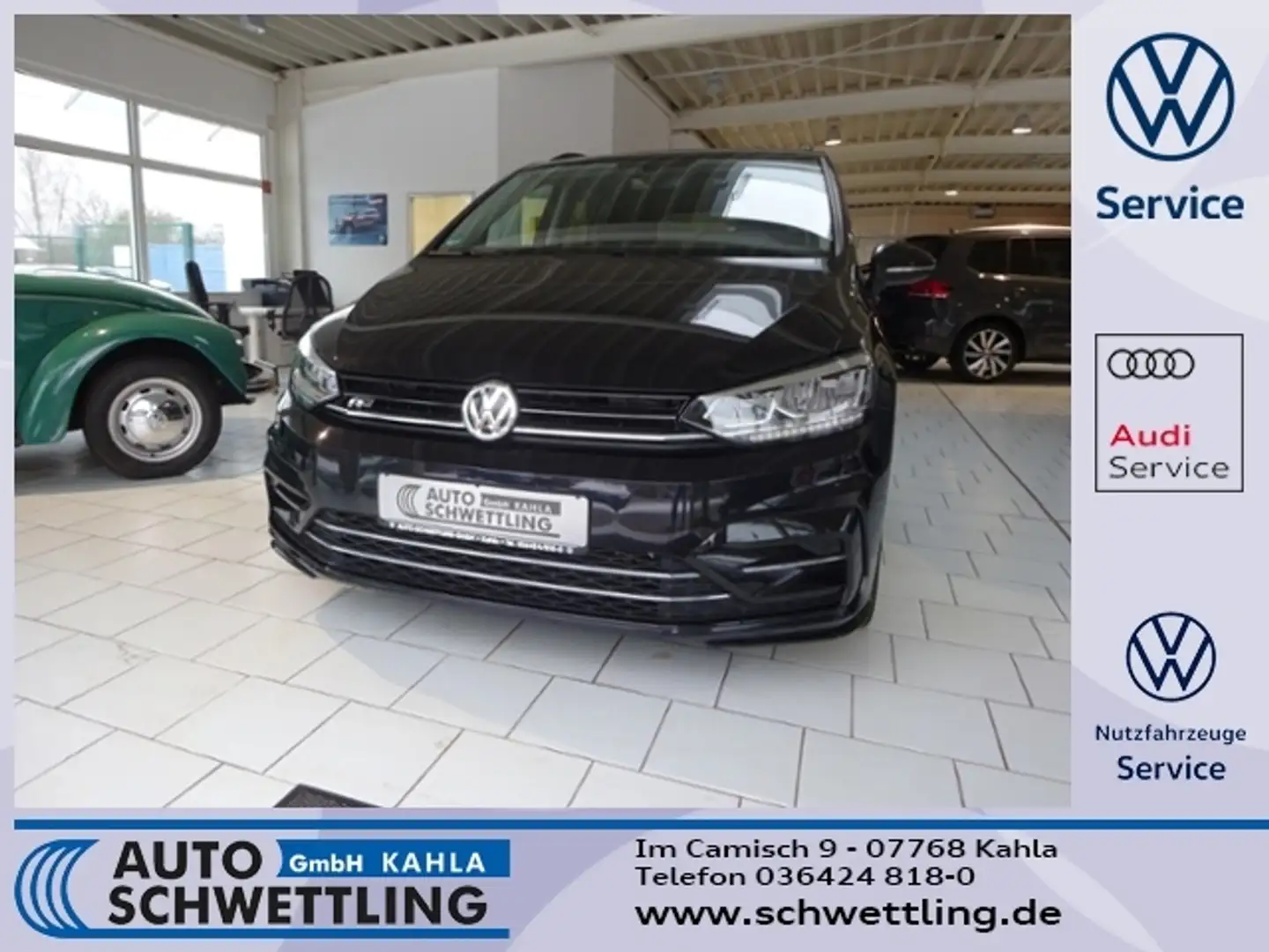 Volkswagen Touran 1.5 TSI OPF Highline/R-Line KLIMA LED NAVI ALU Noir - 1