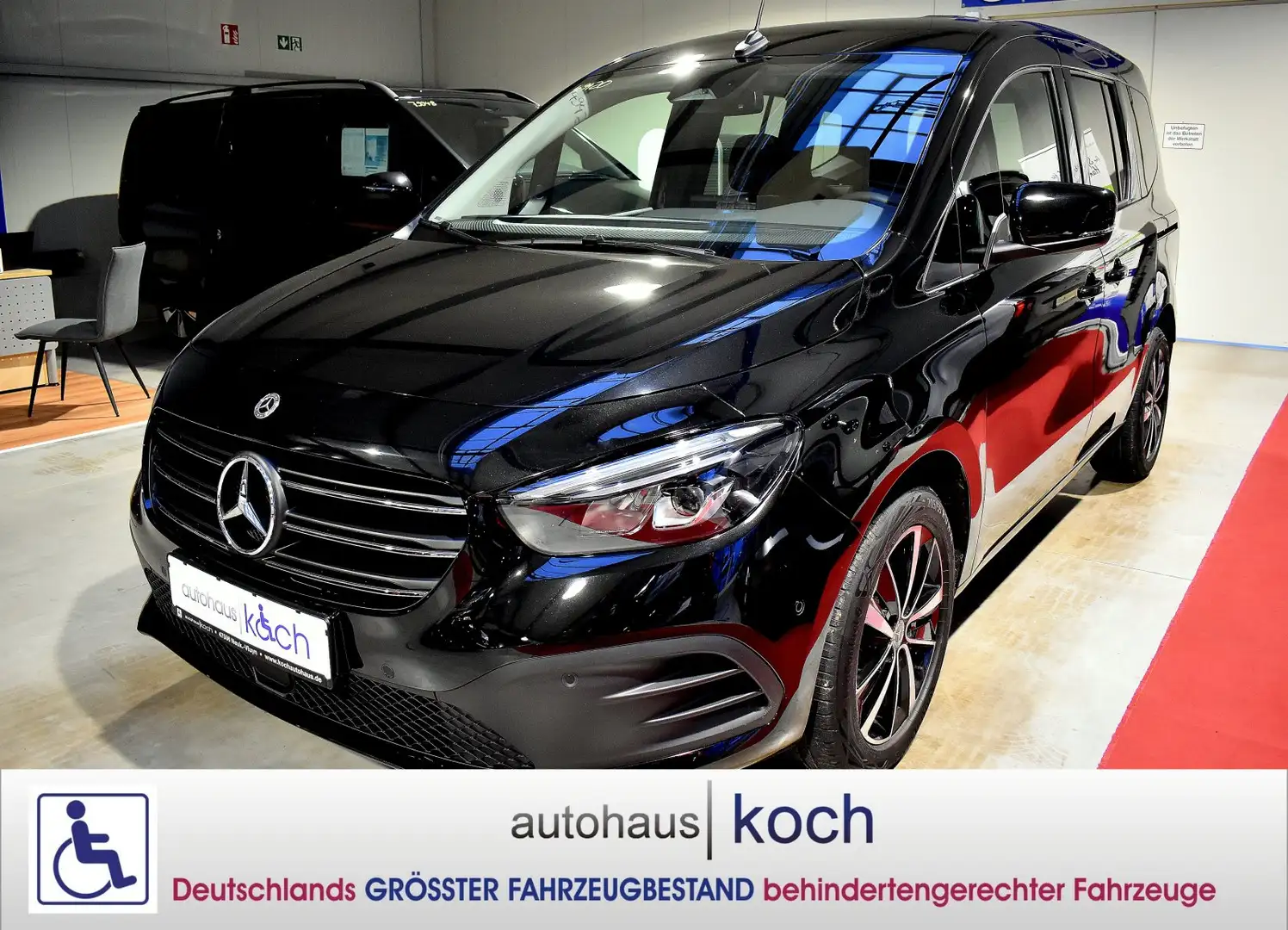 Mercedes-Benz T-Class Progressive 180 EU6d rollstuhlgerecht Zwart - 1