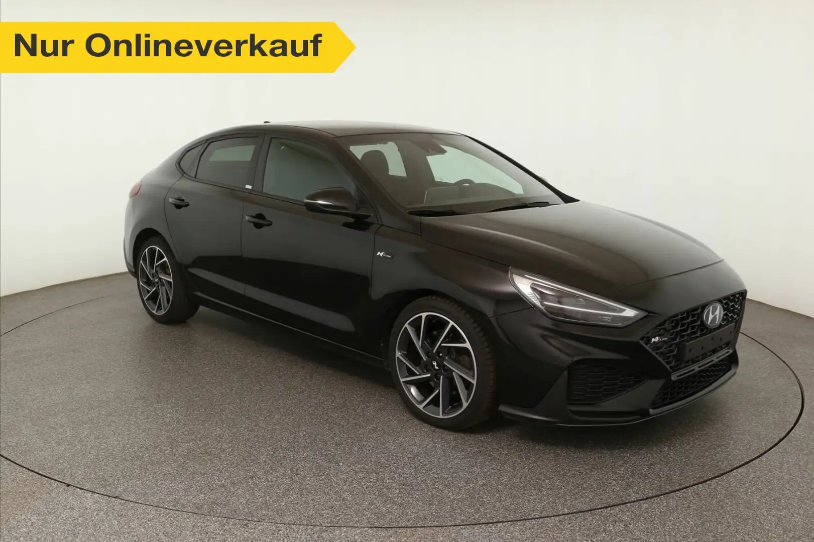 Hyundai i30 i30 Fastback 1.5T-GDI N-Line Mild-Hybrid LED+NAV Schwarz - 1