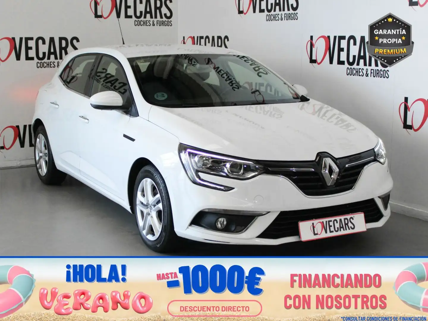 Renault Megane Business Blue dCi 70 kW (95CV) Blanco - 1