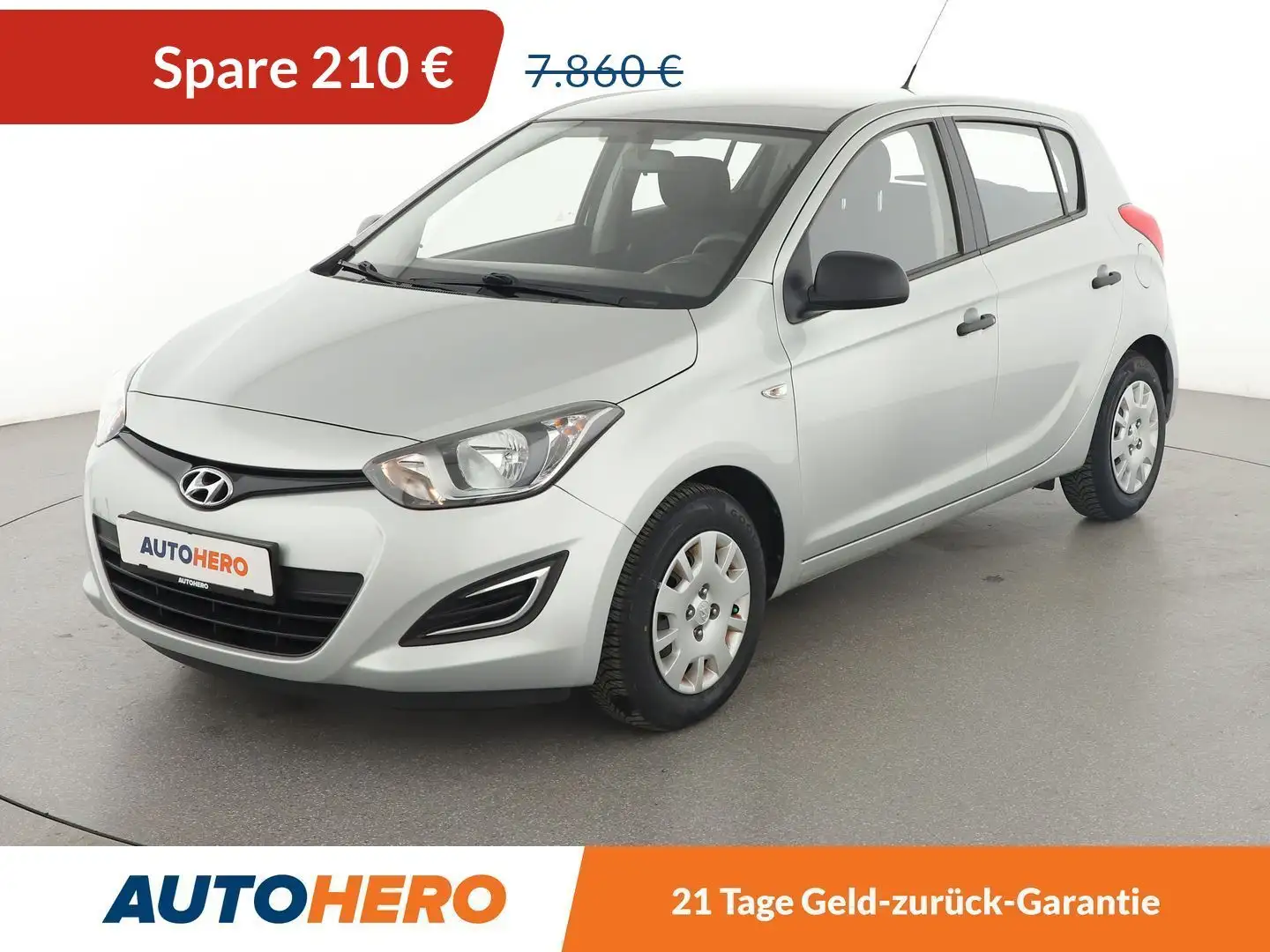Hyundai i20 1.2 FIFA World Cup Edition*KLIMA*GARANTIE* Silber - 1