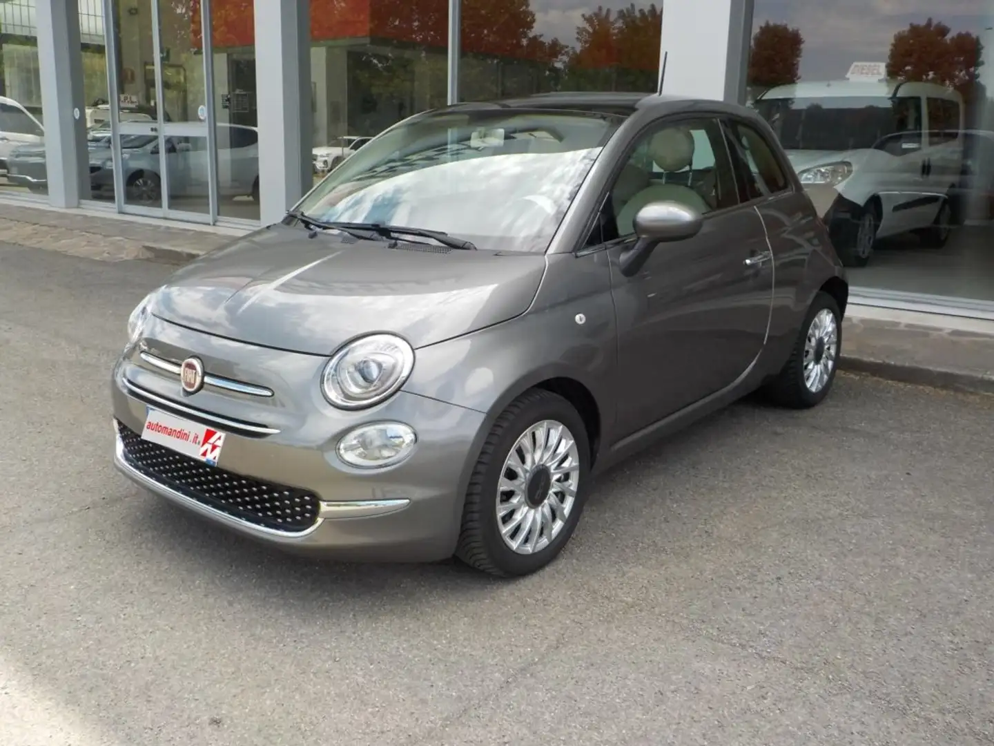 Fiat 500 500 1.2 Lounge easypower Gpl 69cv my19 Grau - 1