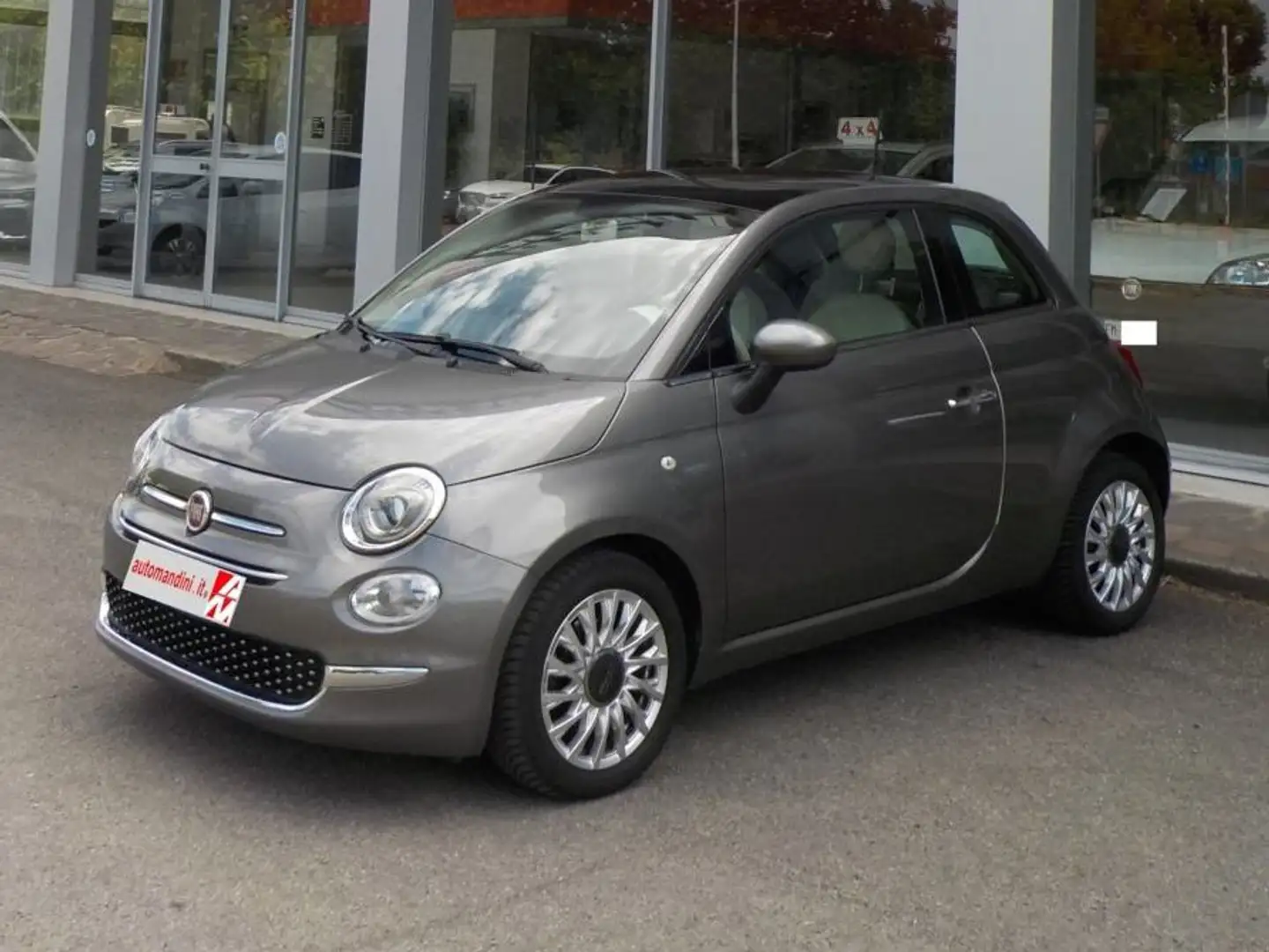 Fiat 500 500 1.2 Lounge easypower Gpl 69cv my19 Grau - 2