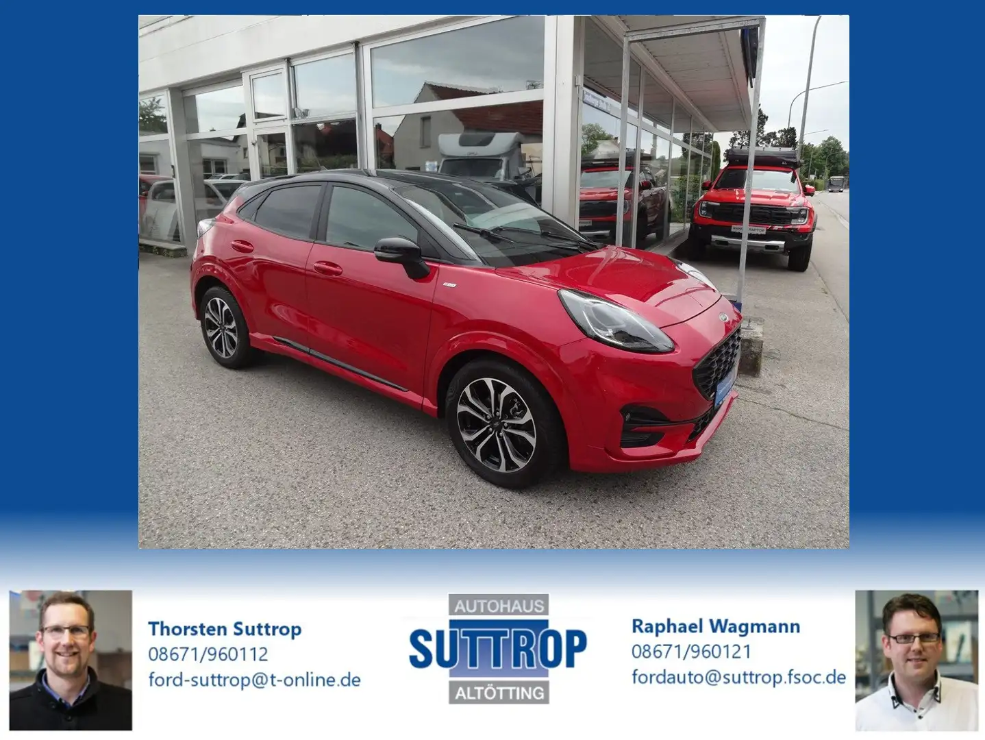 Ford Puma ST-Line Rojo - 1