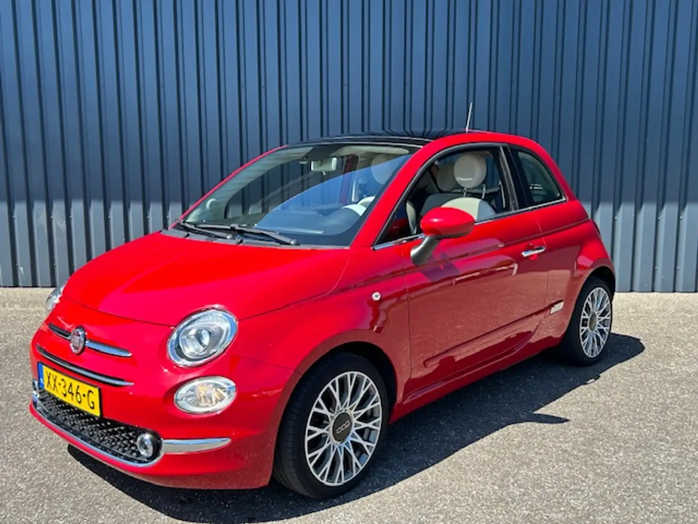 Fiat 500 TwinAir Turbo 80pk Collezione I Schuifkanteldak I Rood - 1