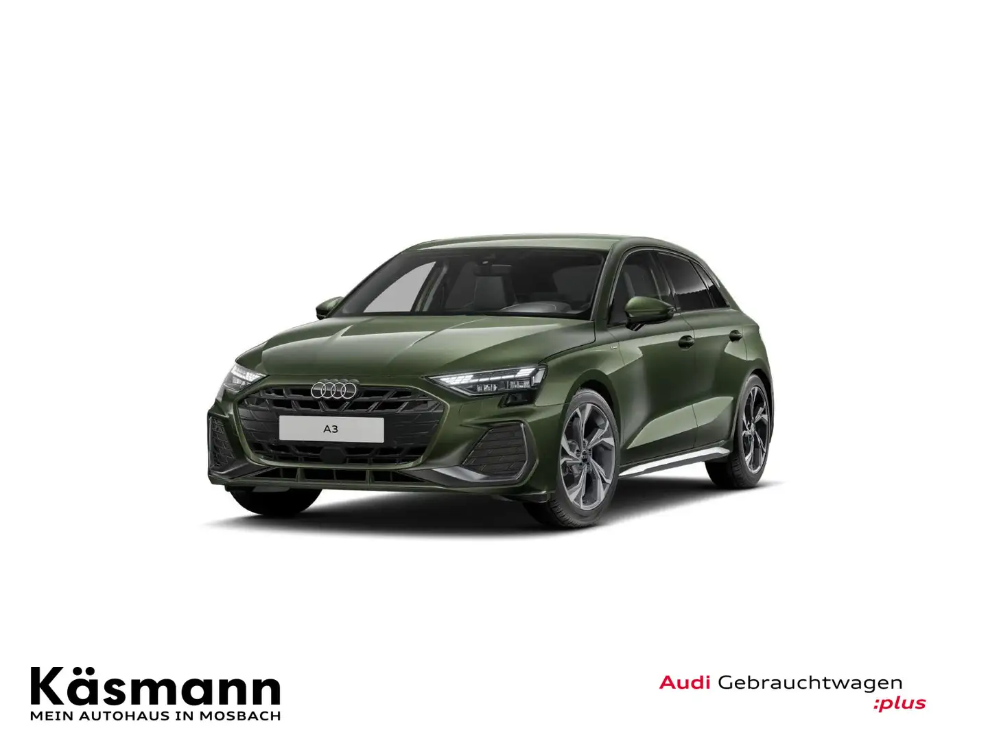Audi A3 S line 30TFSI LED KAM ACC SMARTINTE Grün - 2