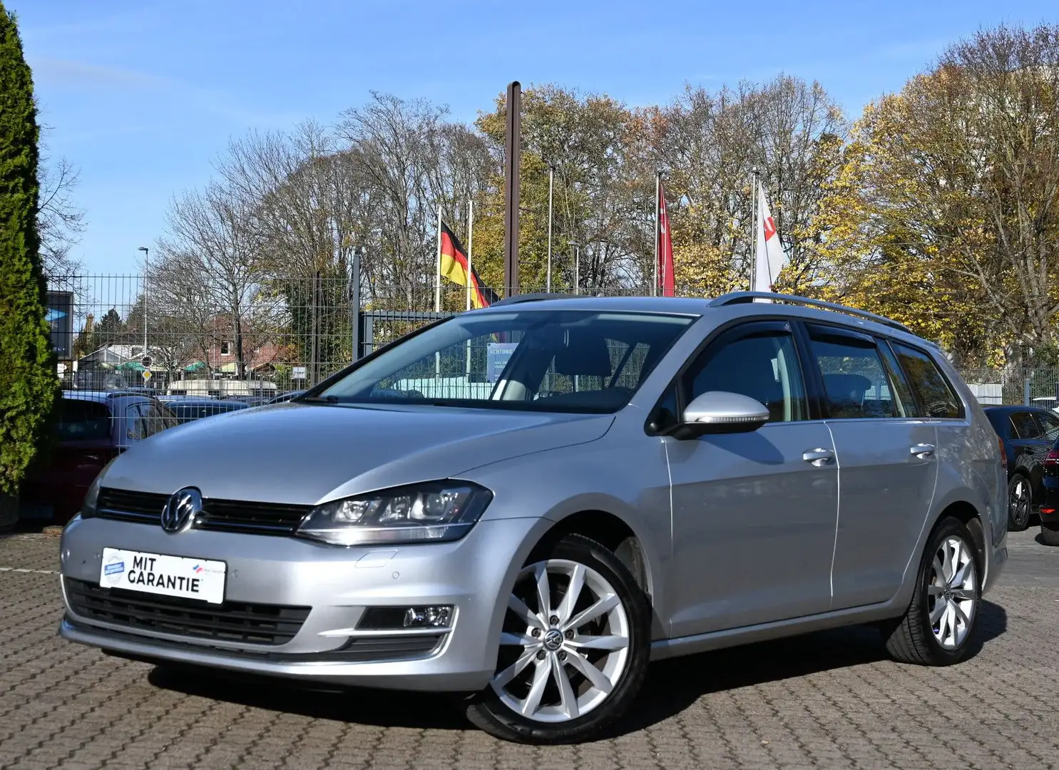 Volkswagen Golf VII Variant 1.4 TSI Highline Navi Leder PDC Argent - 2