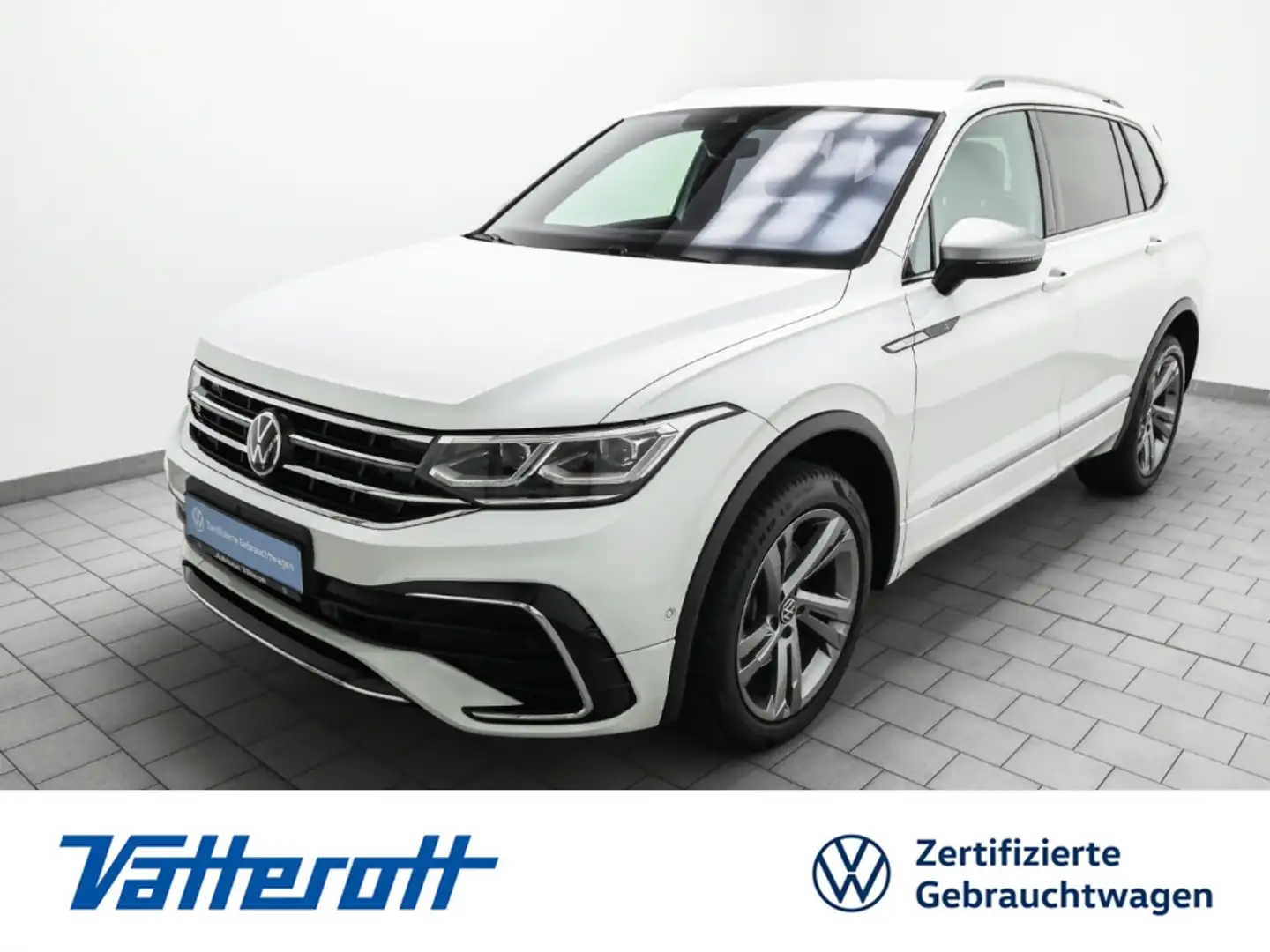 Volkswagen Tiguan Allspace 2.0 TDI R Line 4Motion Weiß - 1