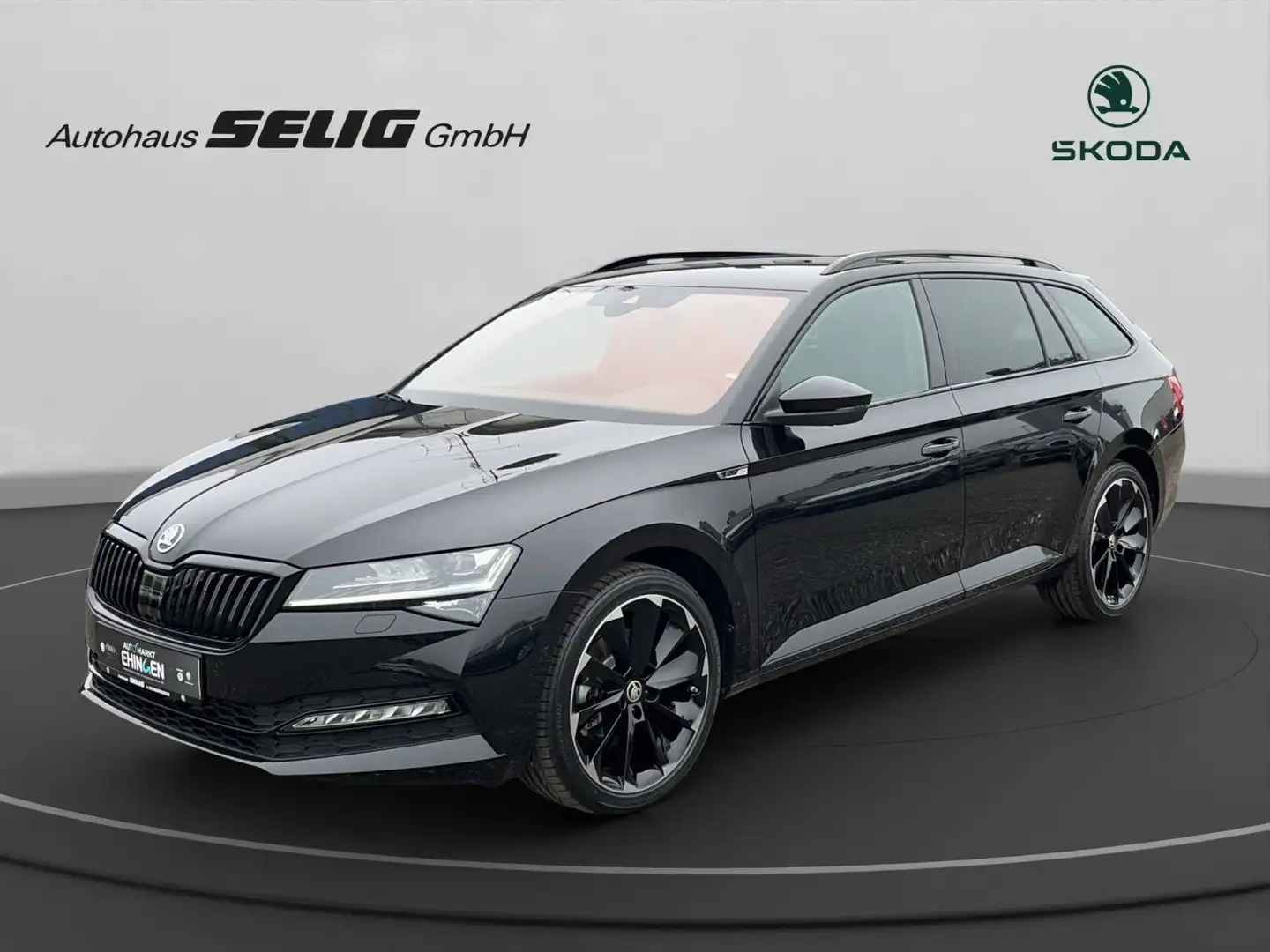 Skoda Superb Combi Sportline 2.0 TDI 150 PS DSG, AHK,C Zwart - 1