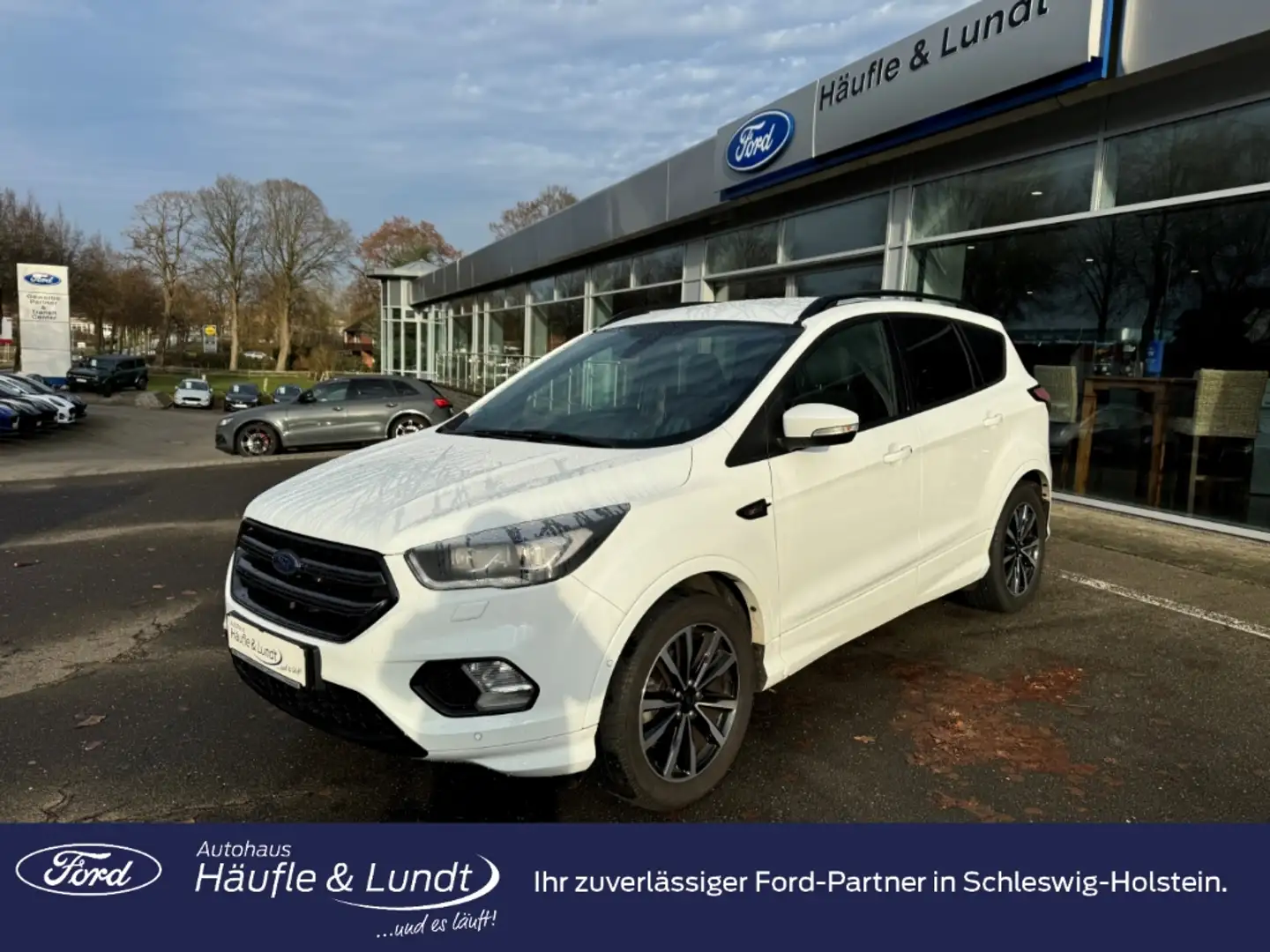 Ford Kuga ST-Line AHK-abnehmbar Bi-Xenon El. Heckklappe Blanc - 1