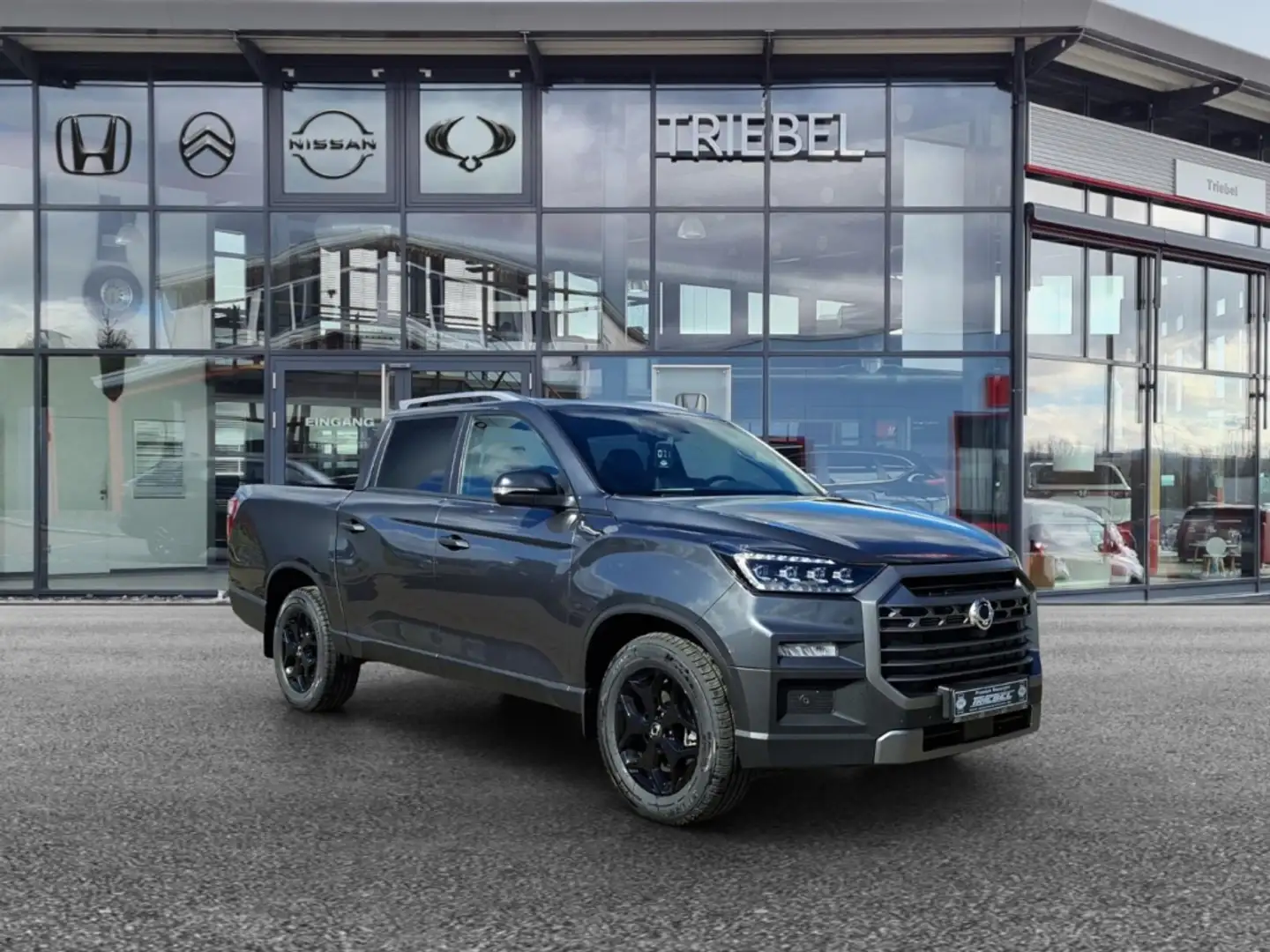 KGM Musso Black 2.2 AT Navi°Leder° Sperrdiff°ACC°CarPlay Gris - 2