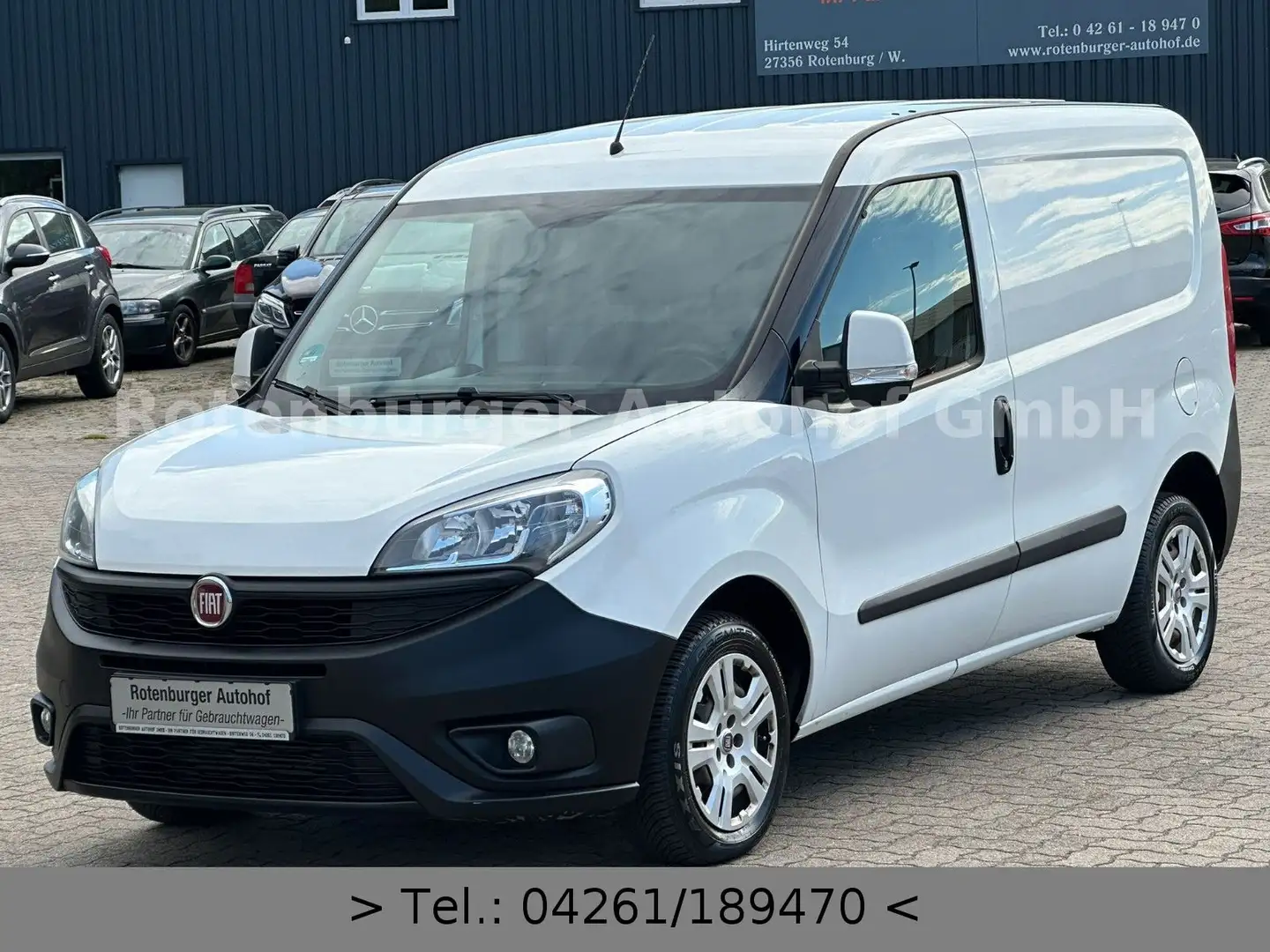 Fiat Doblo SX 1.6*KASTEN*KLIMAAUTOMATIK*AHK*1.HAND* Weiß - 2