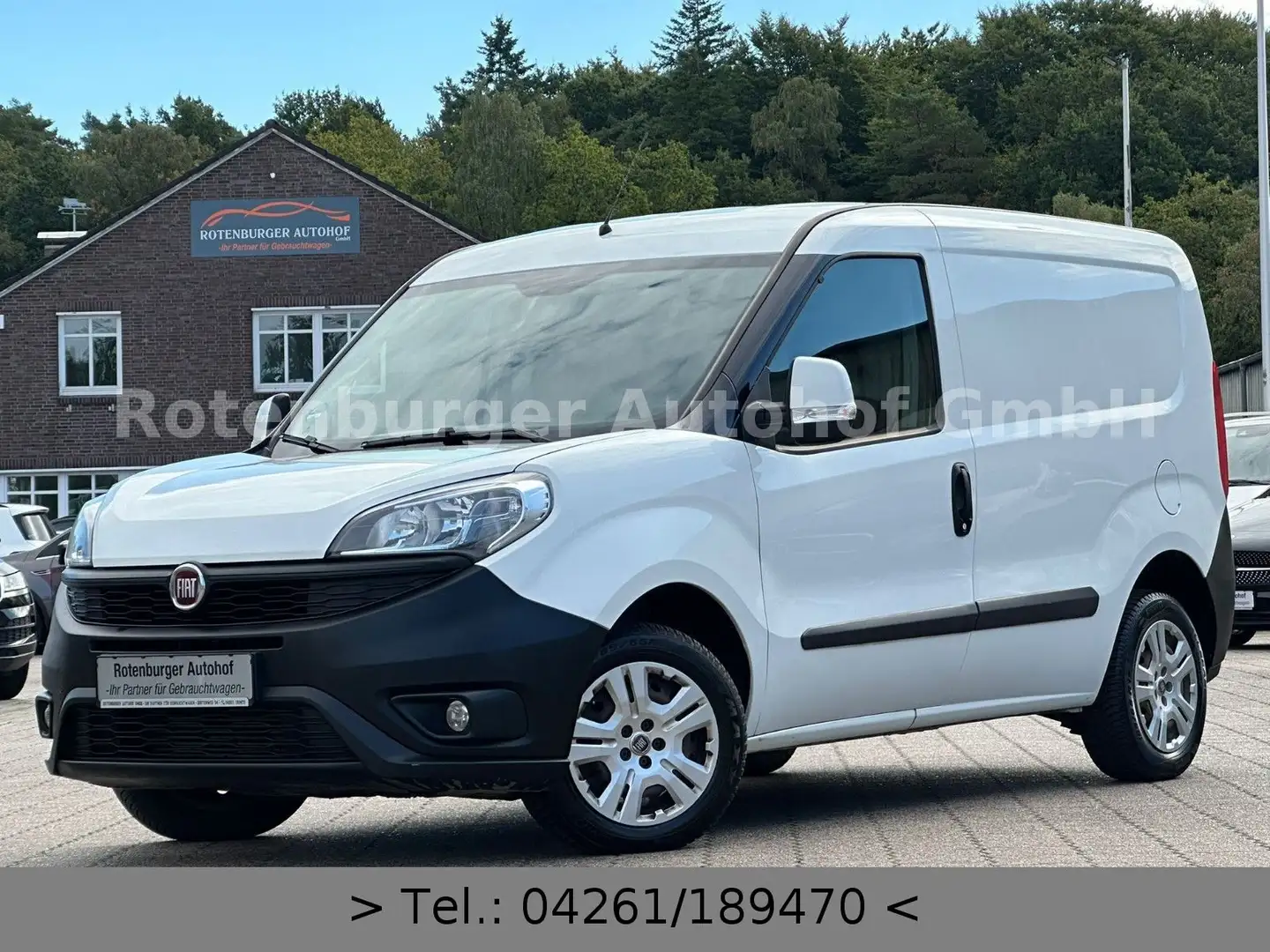 Fiat Doblo SX 1.6*KASTEN*KLIMAAUTOMATIK*AHK*1.HAND* Weiß - 1