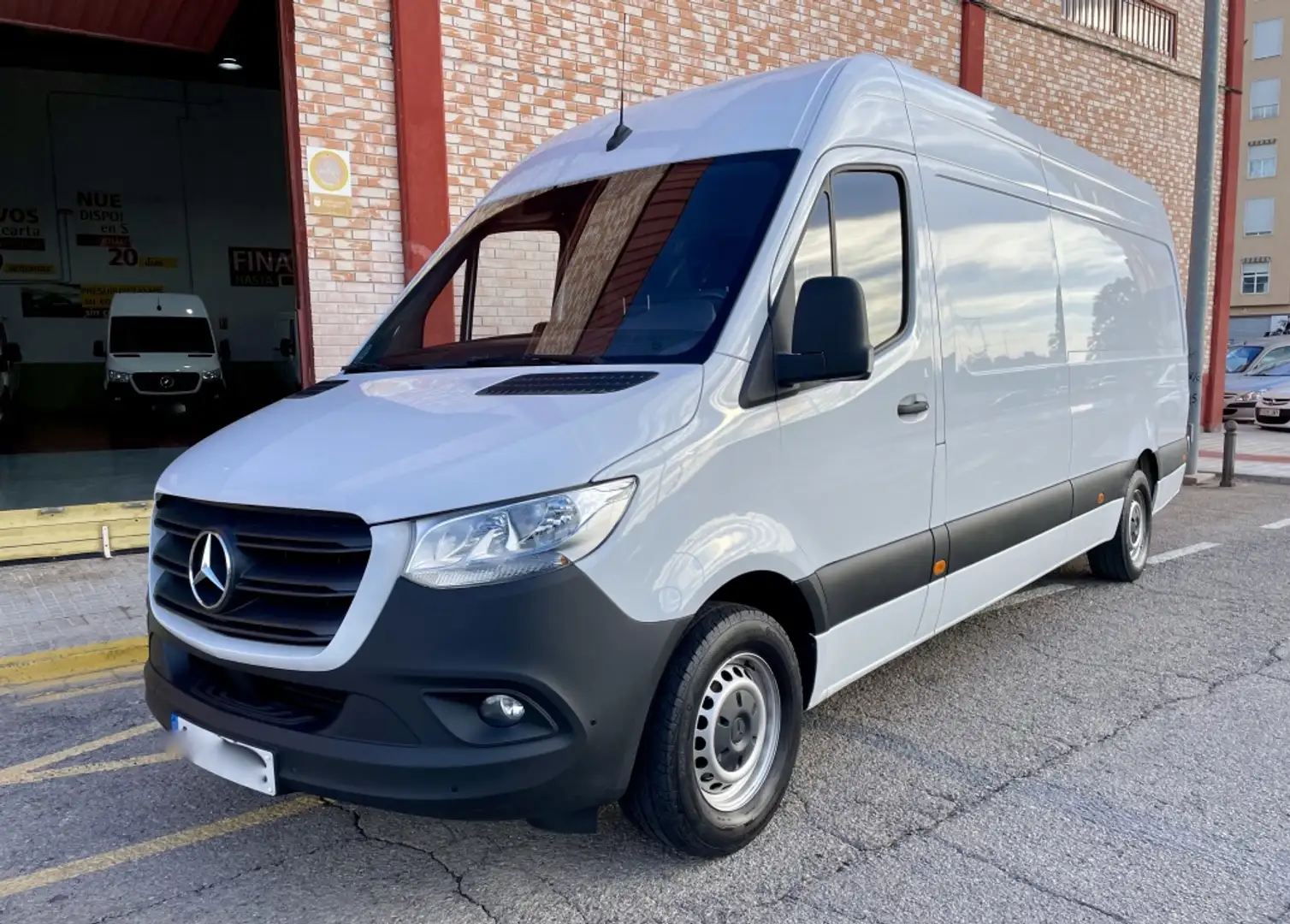 Mercedes-Benz Sprinter Furgón 314CDI Largo T.E. tT Blanco - 1