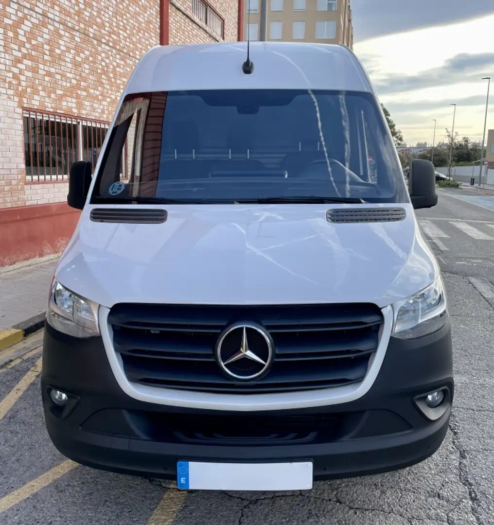 Mercedes-Benz Sprinter Furgón 314CDI Largo T.E. tT Blanco - 2