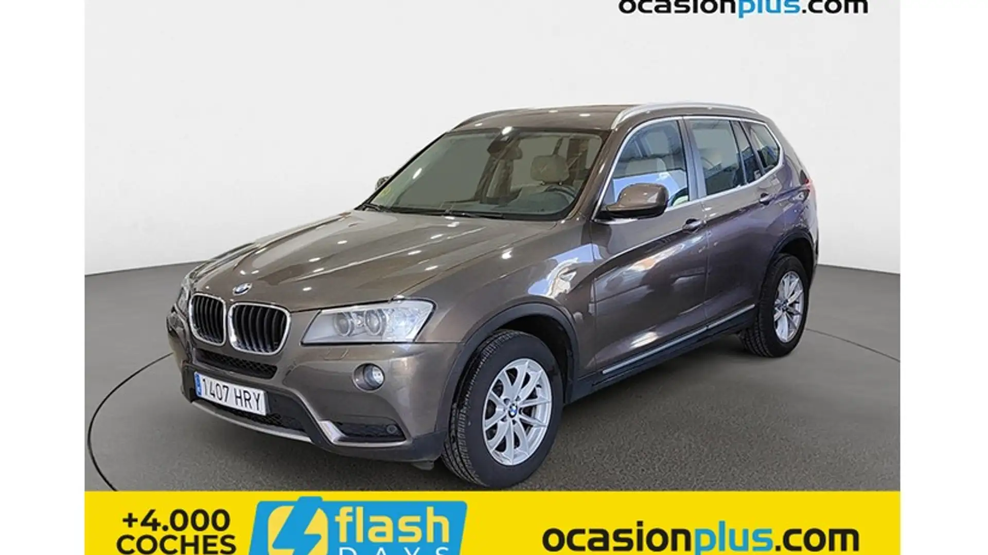 BMW X3 xDrive 20dA Marrón - 1
