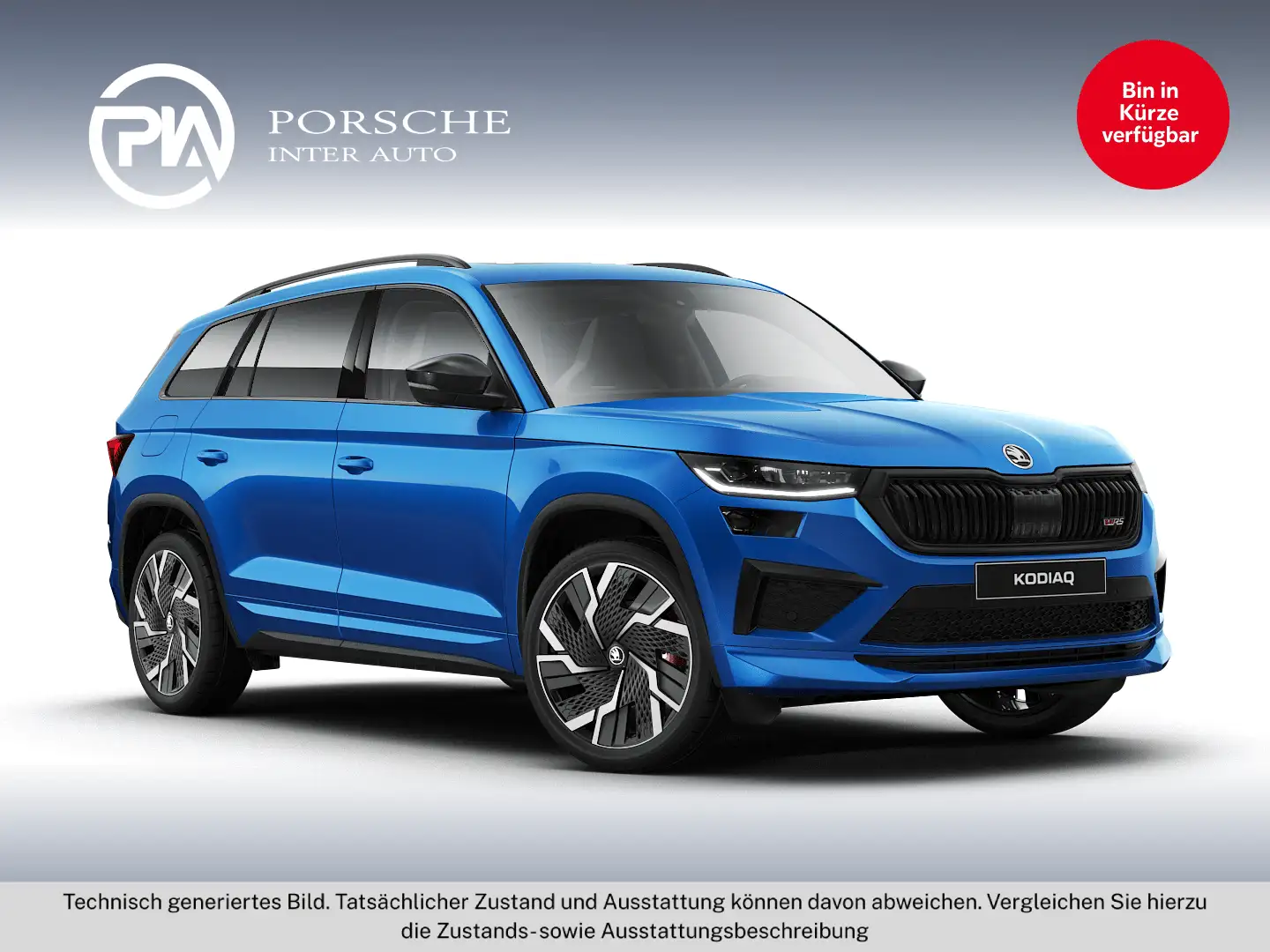 Skoda Kodiaq 4x4 RS TSI DSG Blau - 1