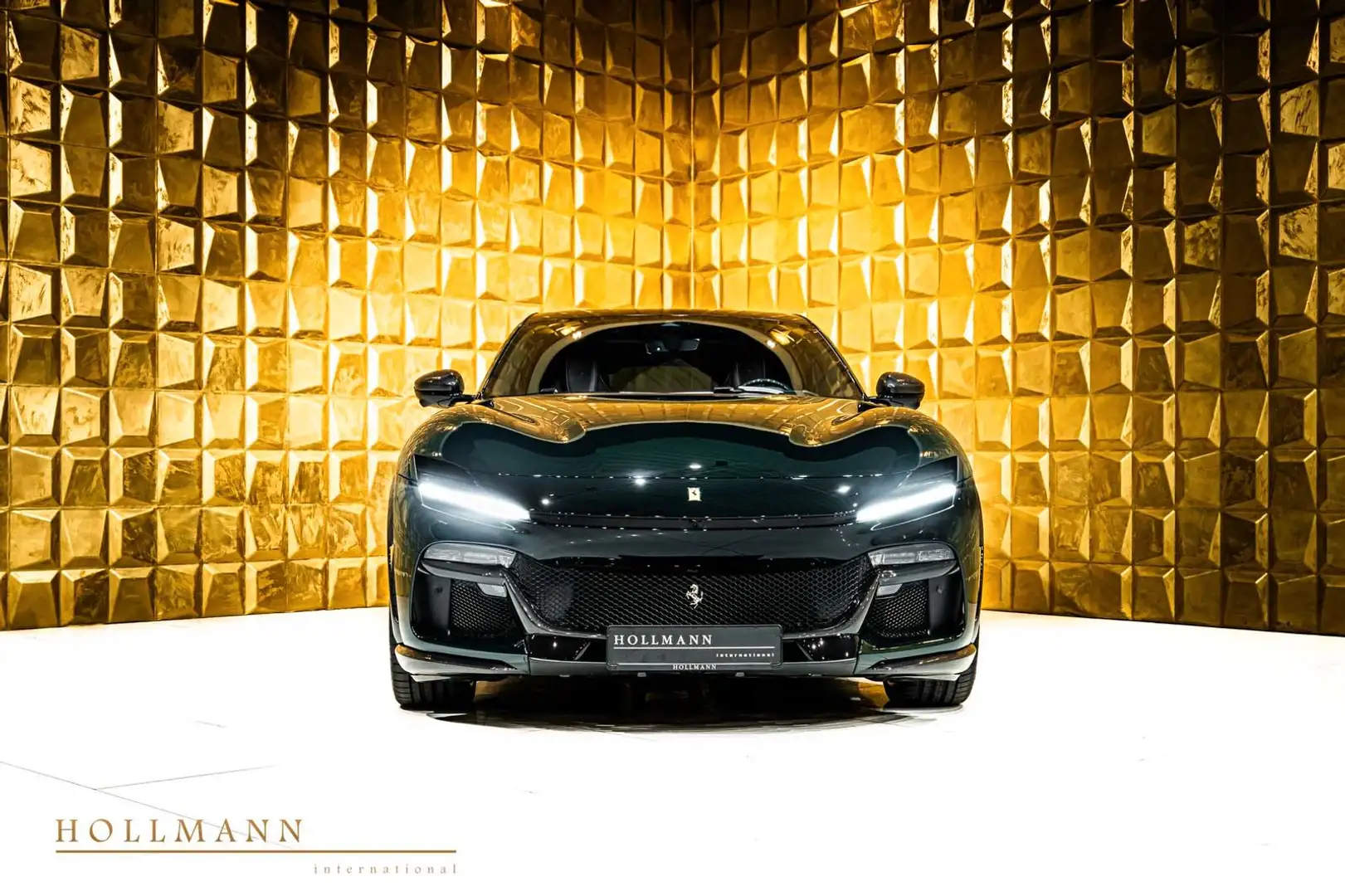 Ferrari Purosangue + CARBON + PANORAMA + SURROUND VIEW Vert - 2