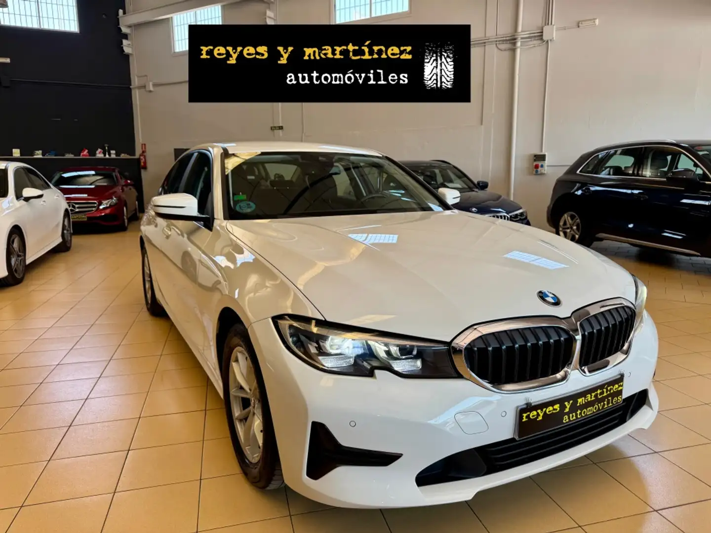 BMW 320 320dA Blanco - 2