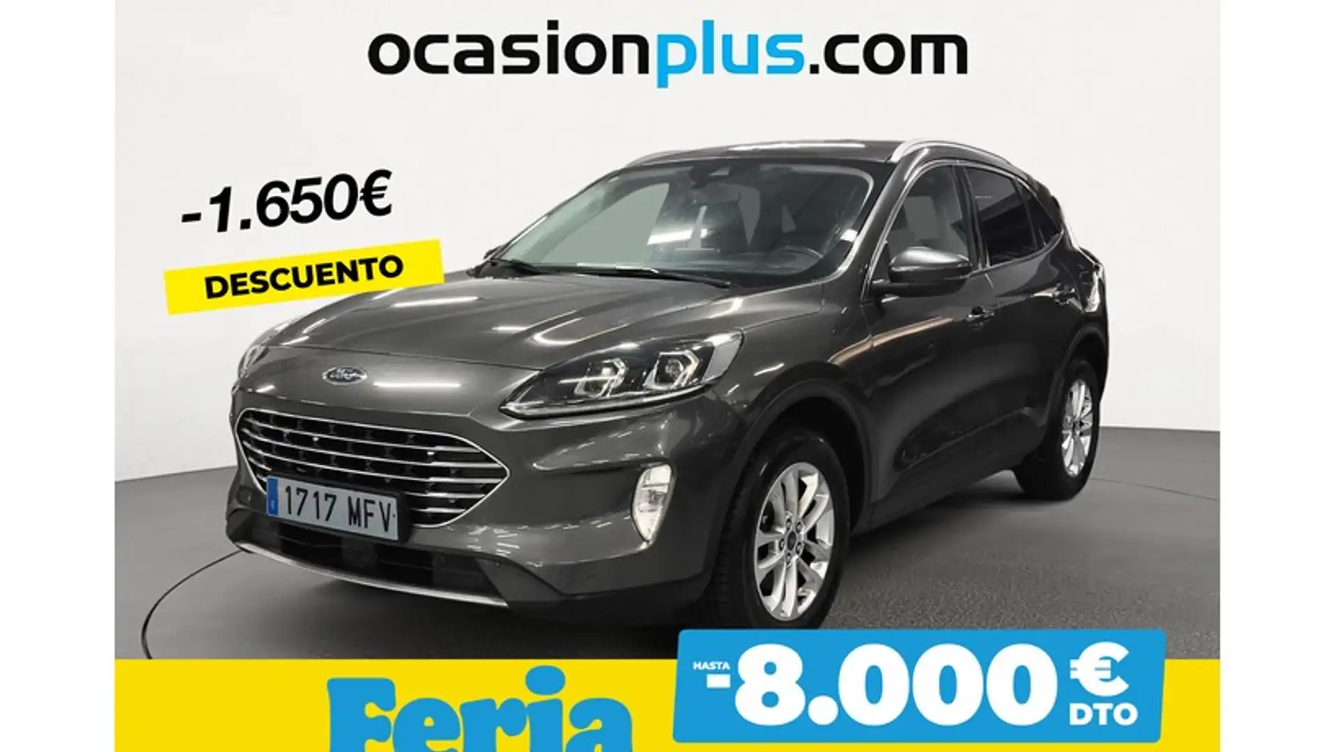 Ford Kuga 1.5 EcoBoost Titanium FWD 150 Gris - 1