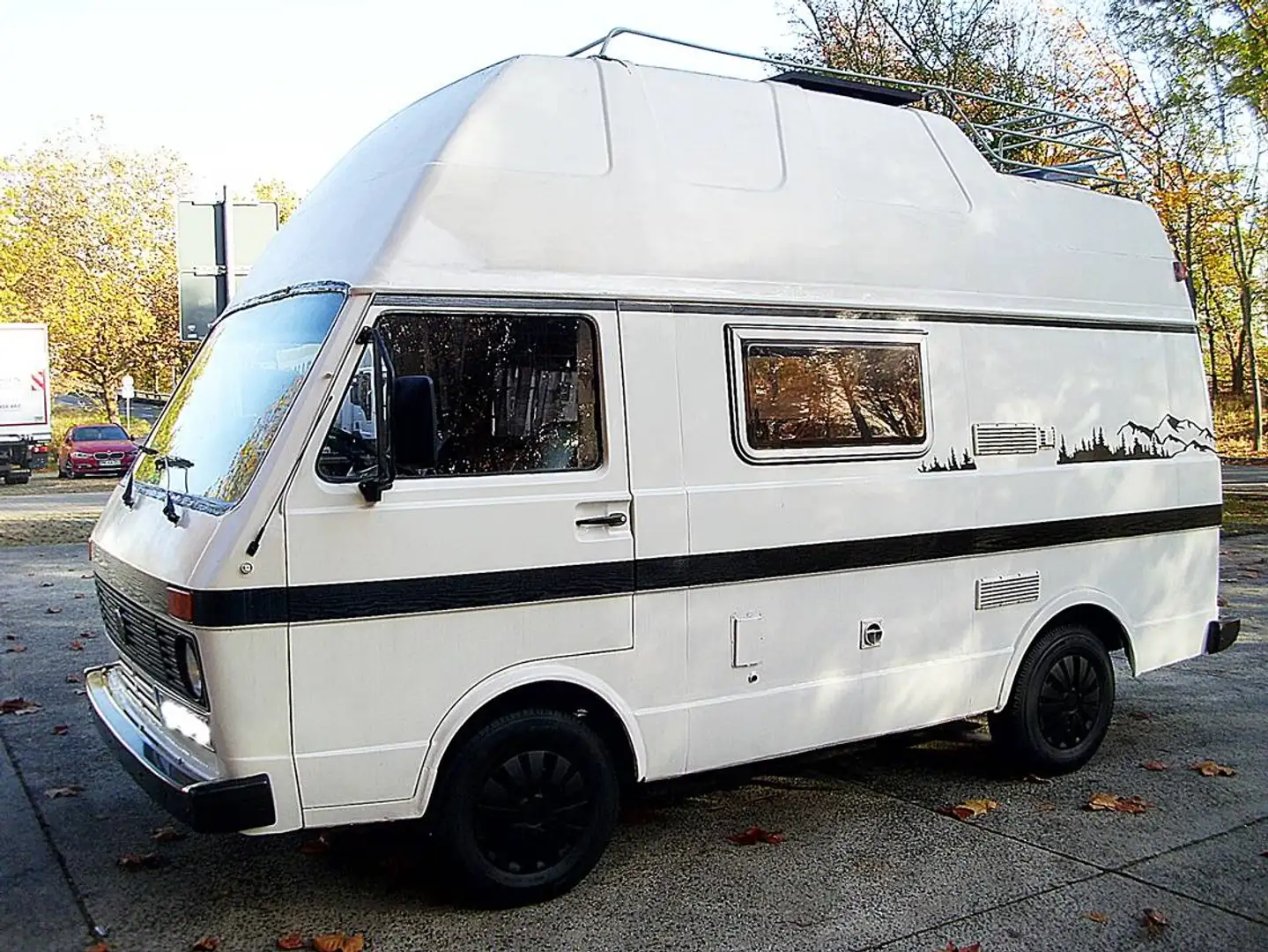 Caravans-Wohnm VW VW LT 28 2,4 D Reimo-Wohnmobil, Camper, Oldtimer # Tausch möglich # Weiß - 1