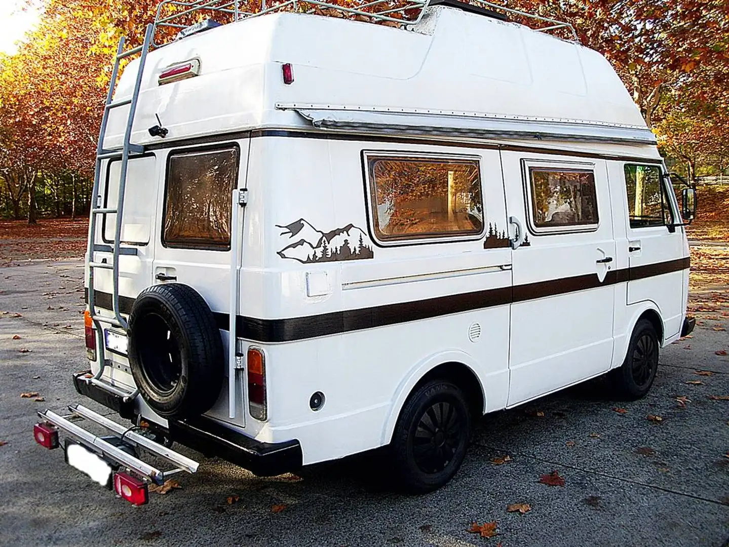 Caravans-Wohnm VW VW LT 28 2,4 D Reimo-Wohnmobil, Camper, Oldtimer # Tausch möglich # Weiß - 2