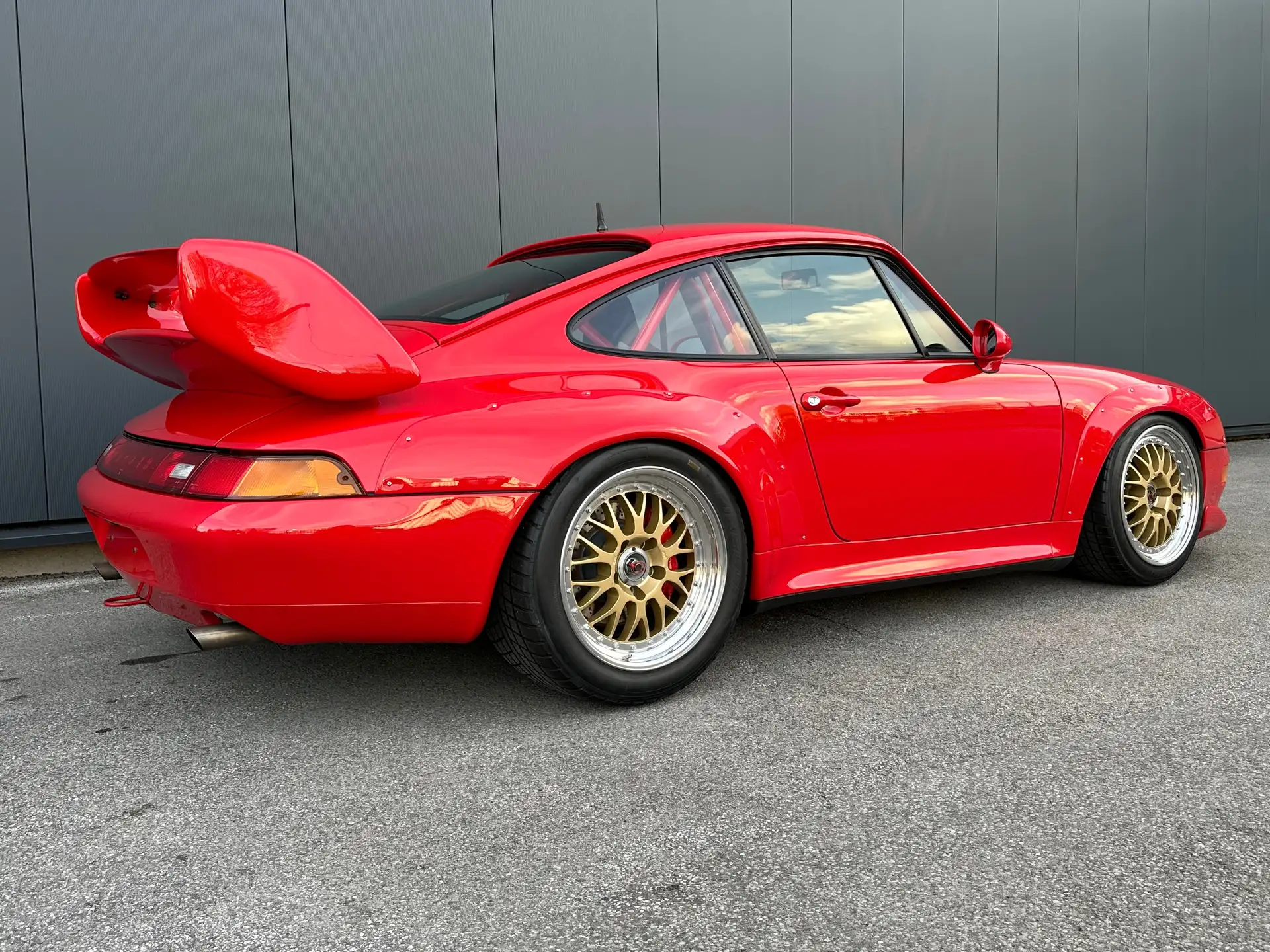 포르쉐 911 Carrera Coupe 1997 빨강 사진 3
