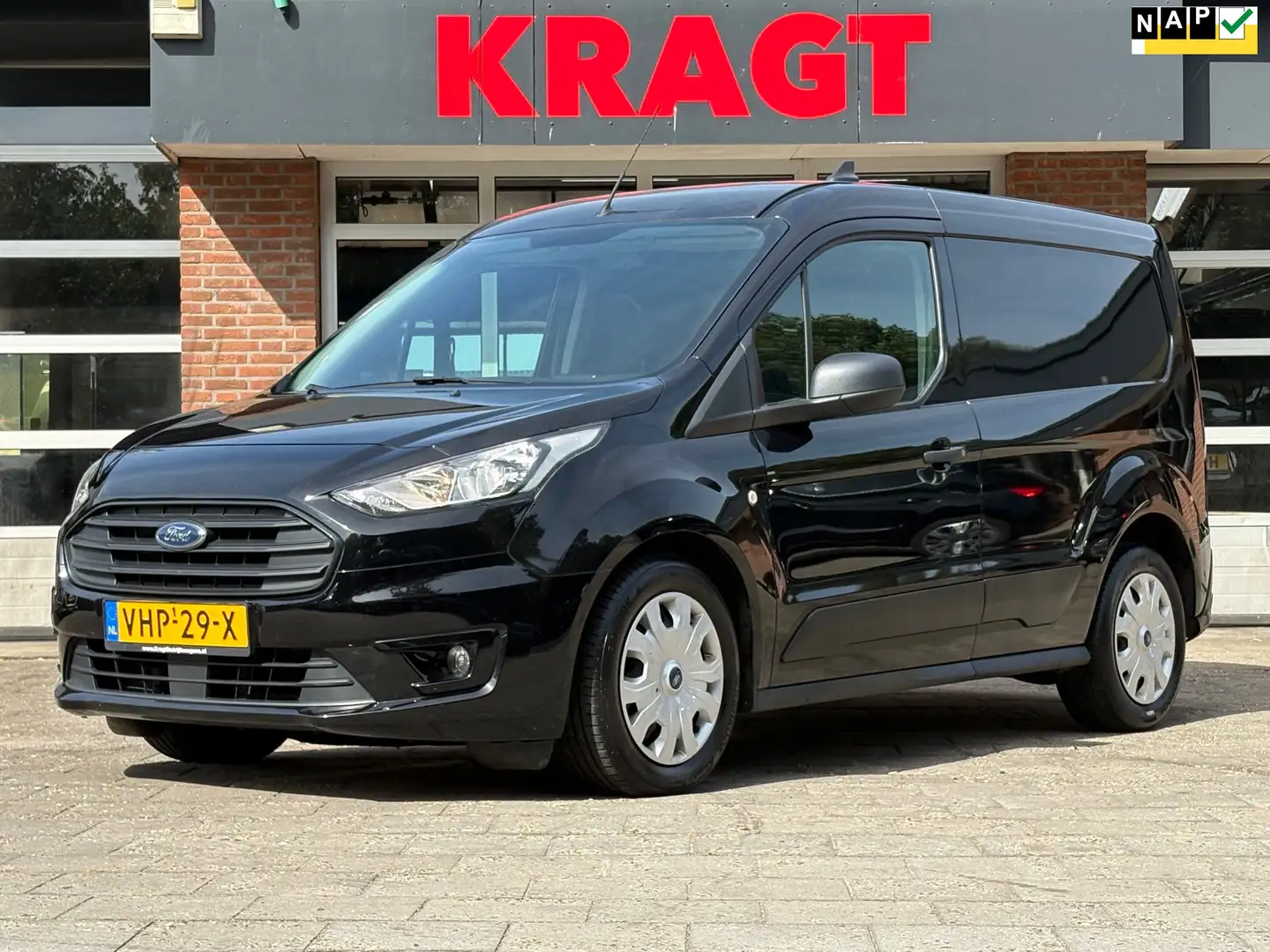 Ford Transit Connect 1.5 EcoBlue L1 Trend|EURO6|NAP|AUTOMAAT|airco|crui Zwart - 1
