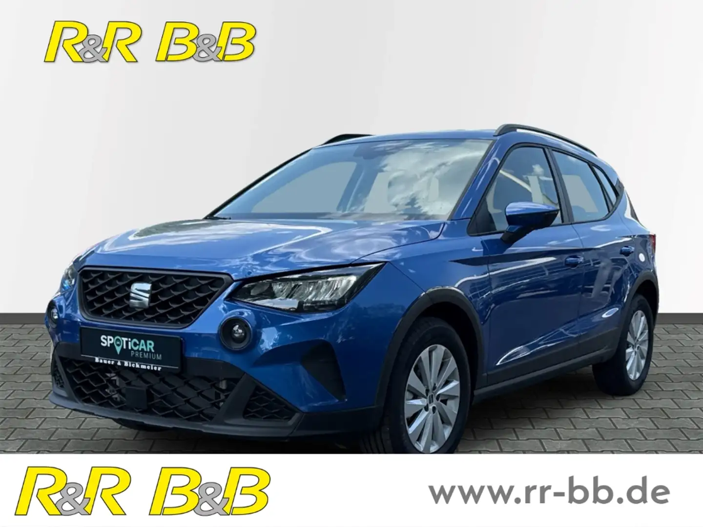 SEAT Arona Style 1.0 TSI AT SHZ+CARPLAY+KAMERA+KLIMA+ACC+PDC+ Bleu - 1