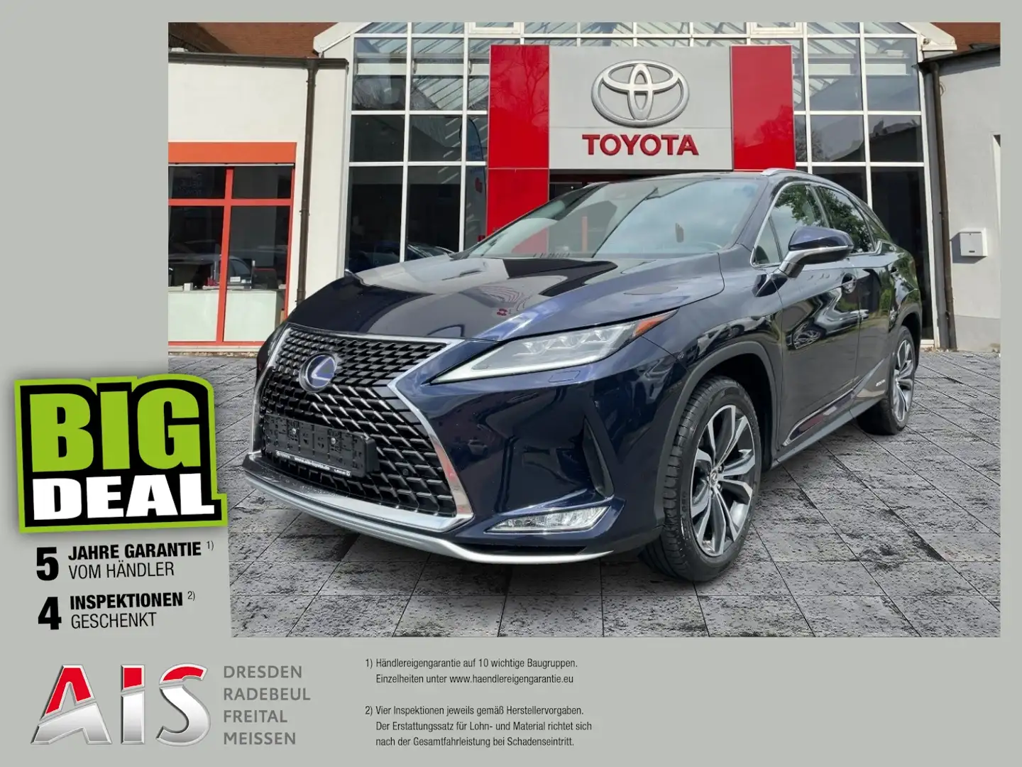 Lexus RX 450h Executive Line AHK*Standhz*HUD*Navi Albastru - 1