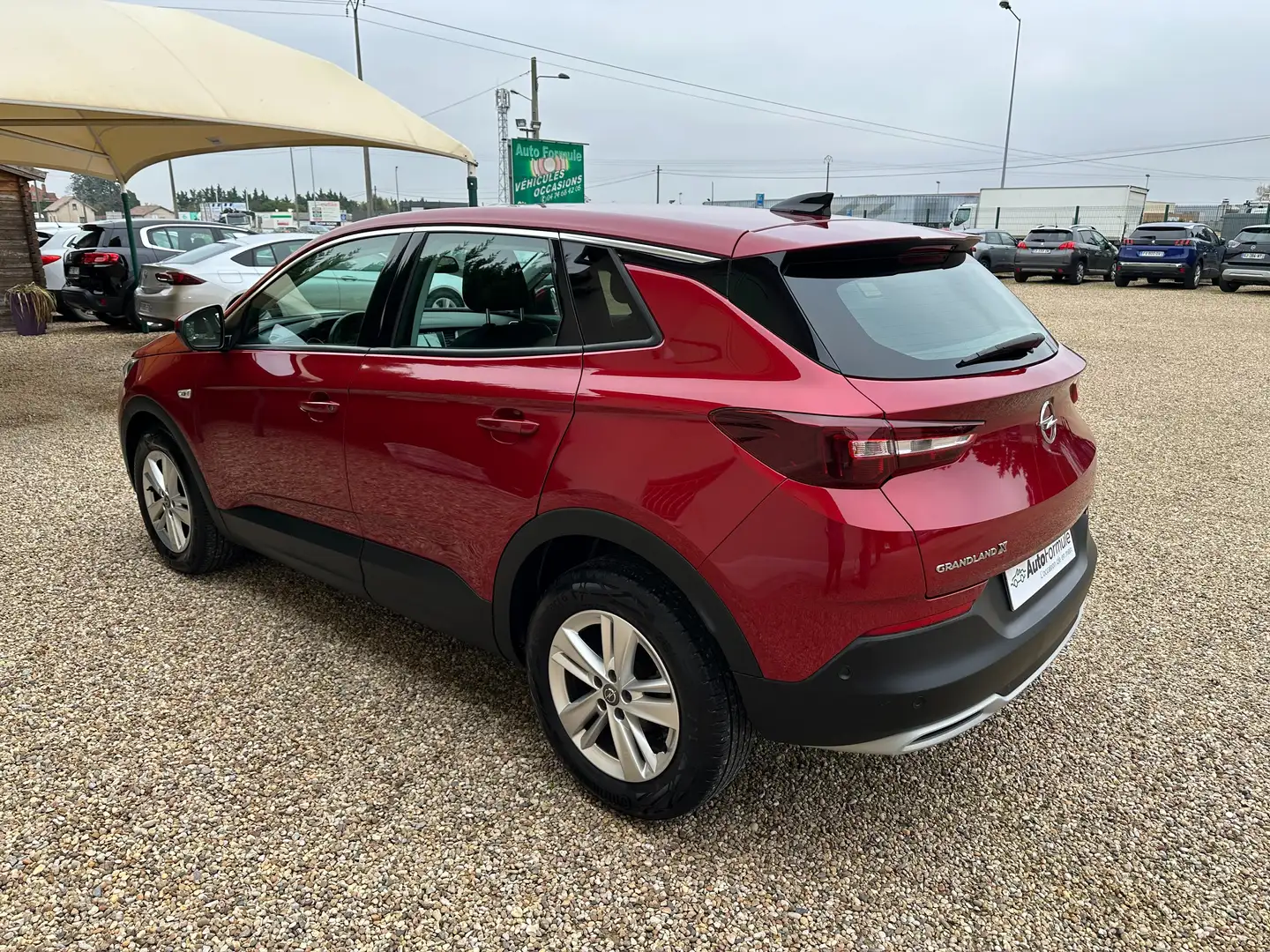 Opel Grandland X 1.5 Diesel 130ch Elegance Business Boite auto 2021 Rouge - 2