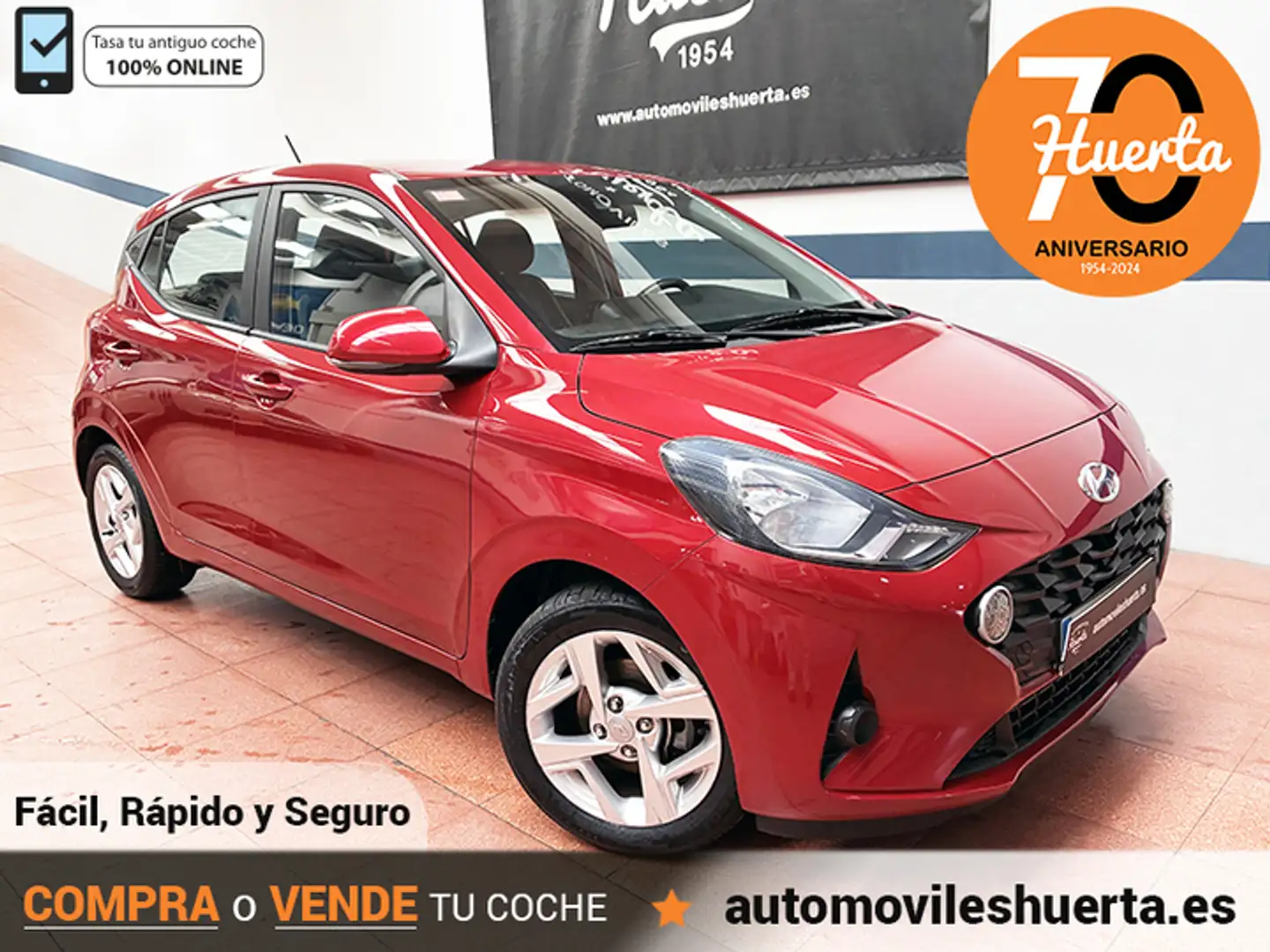 Hyundai i10 1.0 MPI Klass Burdeos - 1