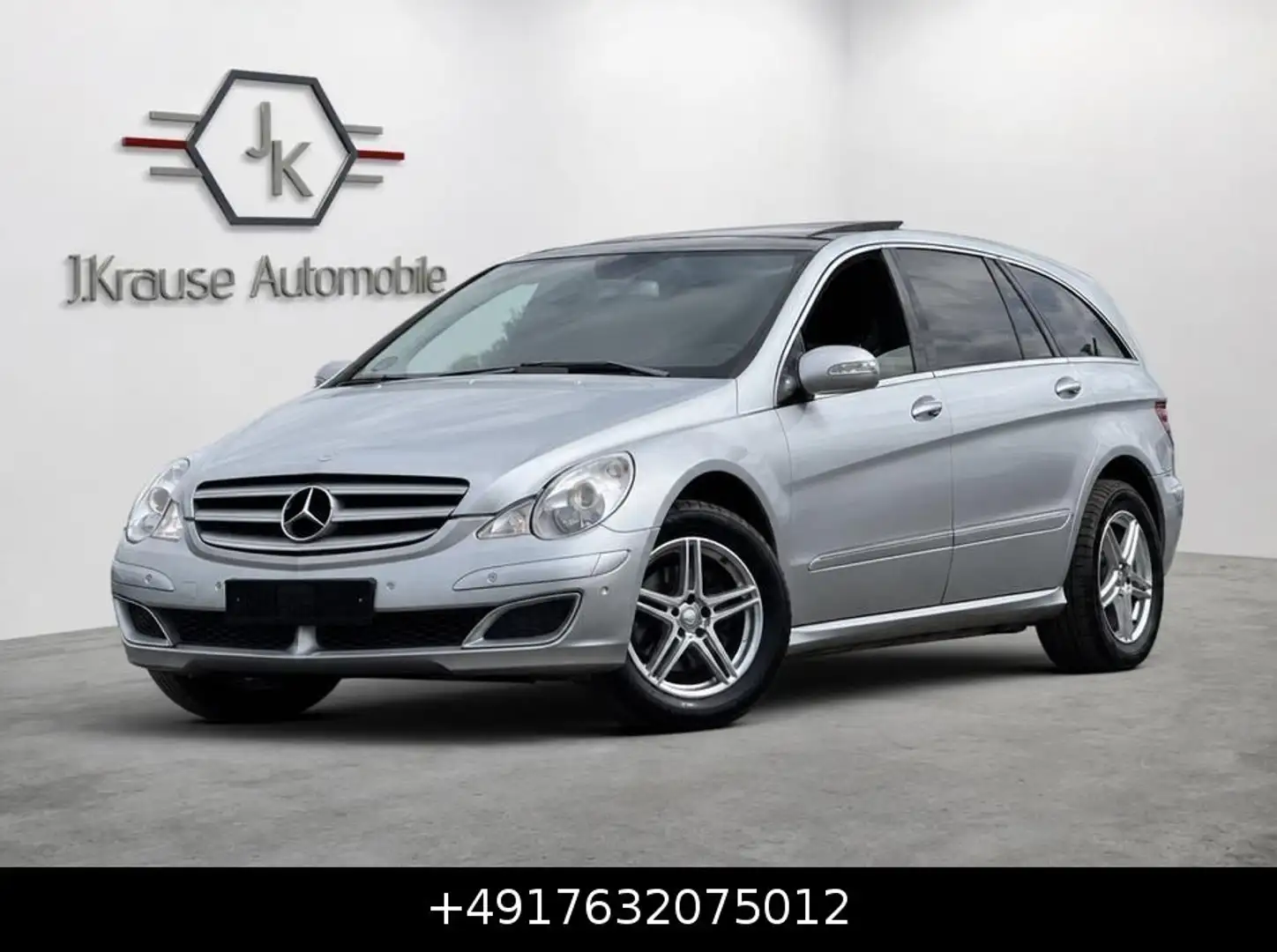 Mercedes-Benz R 500 L 4Matic Aut. Pano Leder Luft Navi 6-Sitze Silber - 1