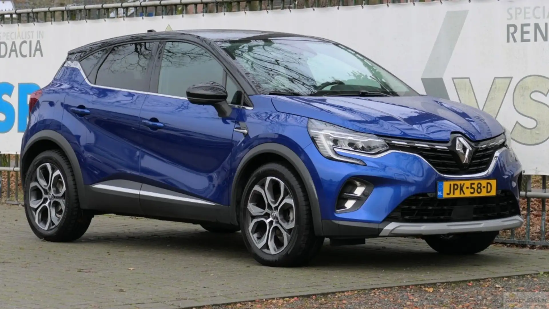 Renault Captur TCe 140 EDC Automaat Intens Blauw - 1