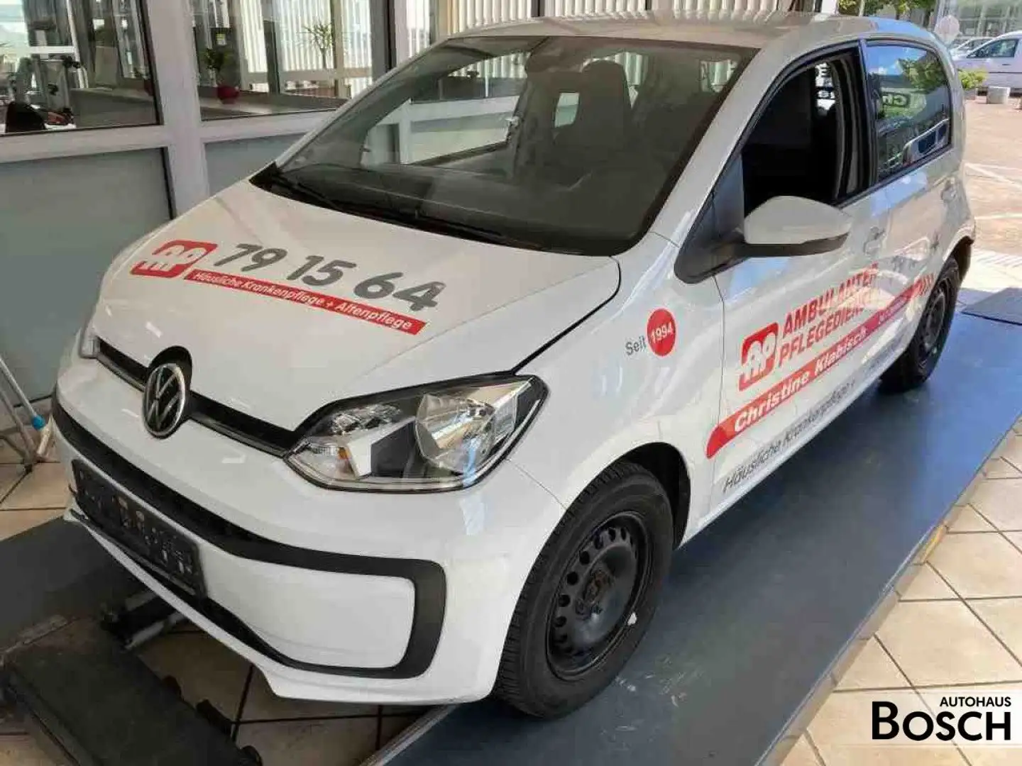 Volkswagen up! 1.0 move 5trg RFK Klima PDC Tempomat Bluetooth Weiß - 2
